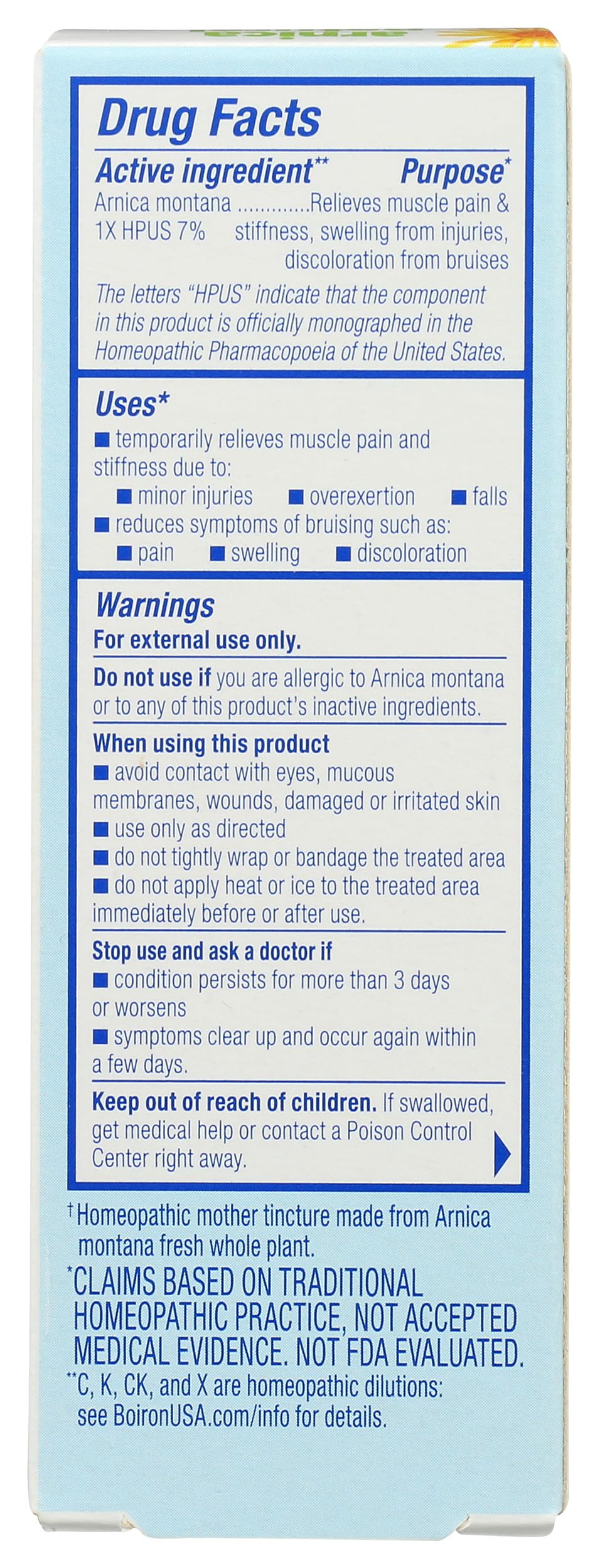 Boiron Arnicare Cream, Homeopathic Medicine for Pain Relief, 1.3 Ounce (Pack of 1) BoironAu supplements