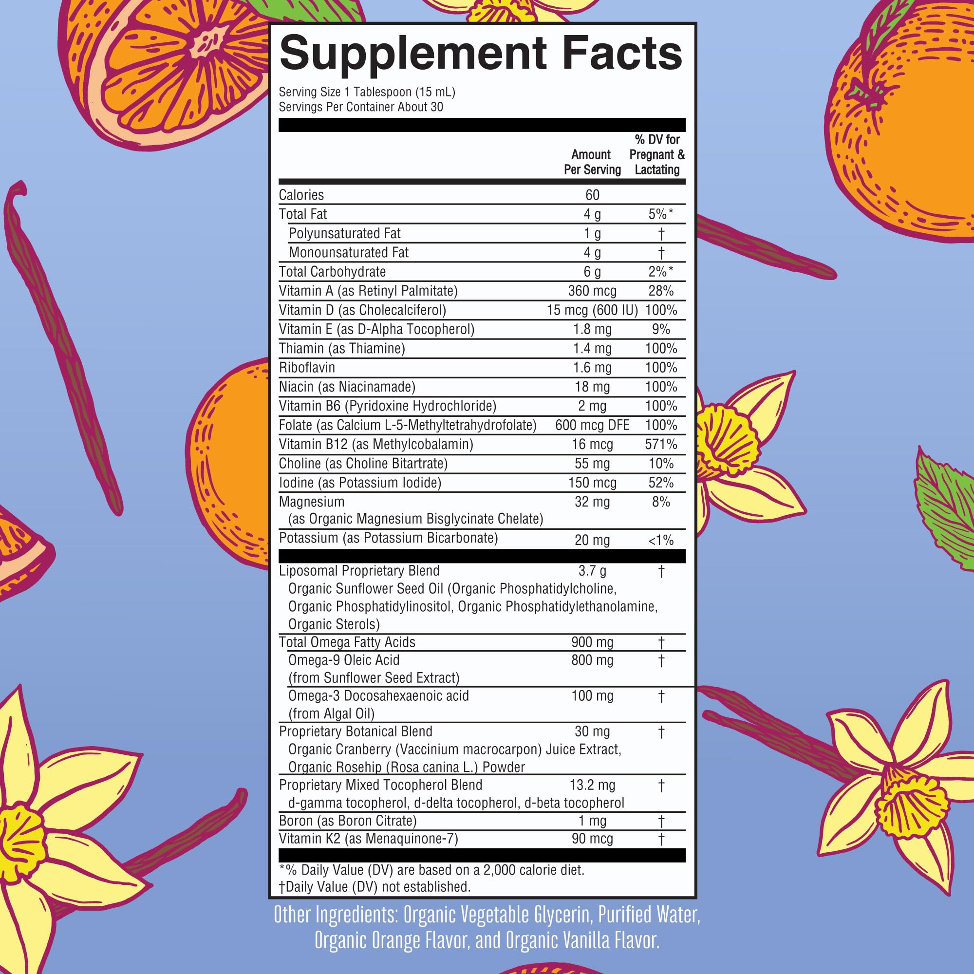 MaryRuth Organics Prenatal & Postnatal Multivitamin for Women | Sugar Free | Formulated for Pre-Conception, Pregnancy & Nursing | Prenatal Vitamins | Vegan | Non-GMO | Gluten Free | 30 Servings MARYRUTH'SUS supplements