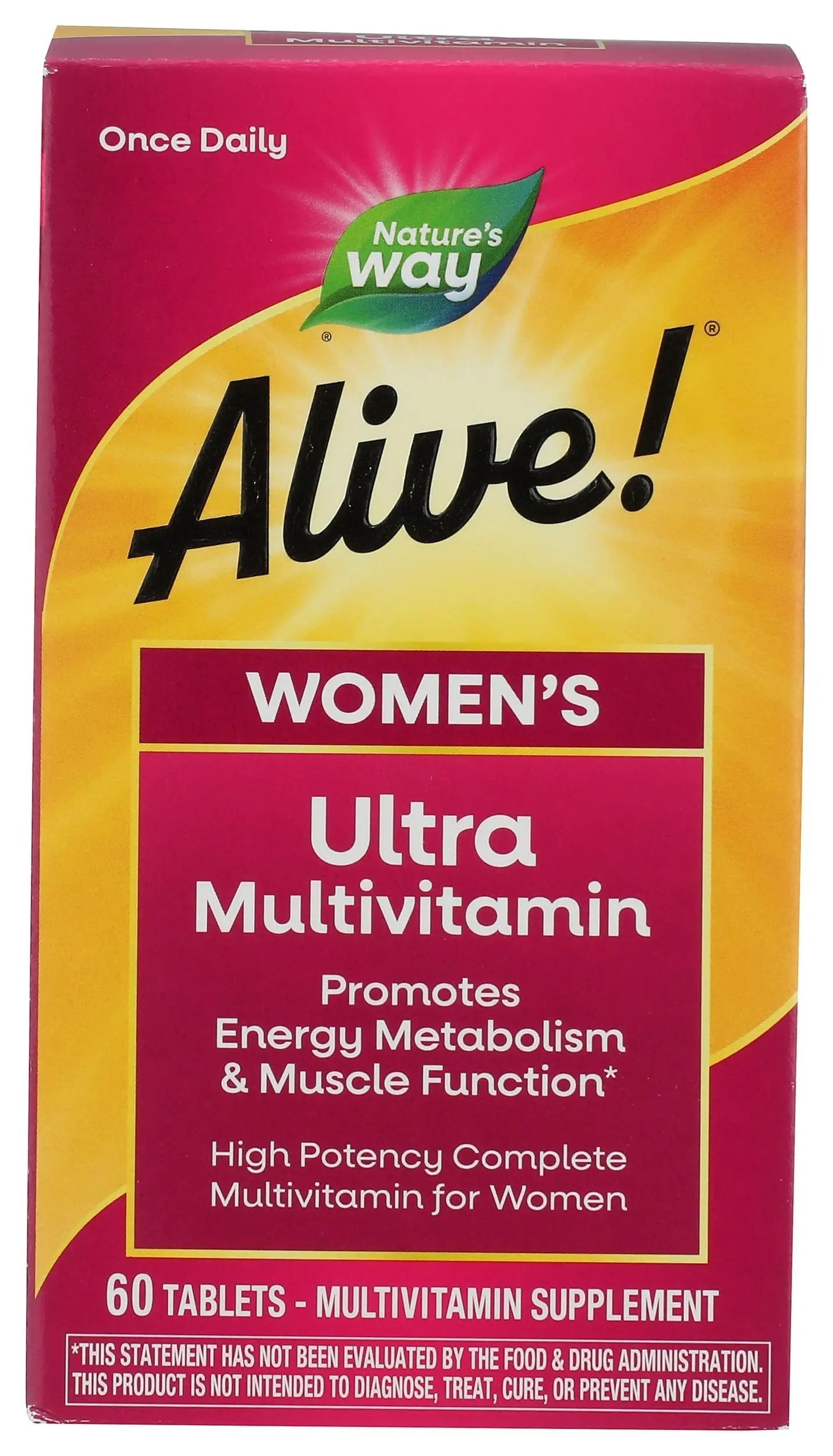 Natures Way Alive! Once Daily Womens, 60 CT Nature's WayAu supplements
