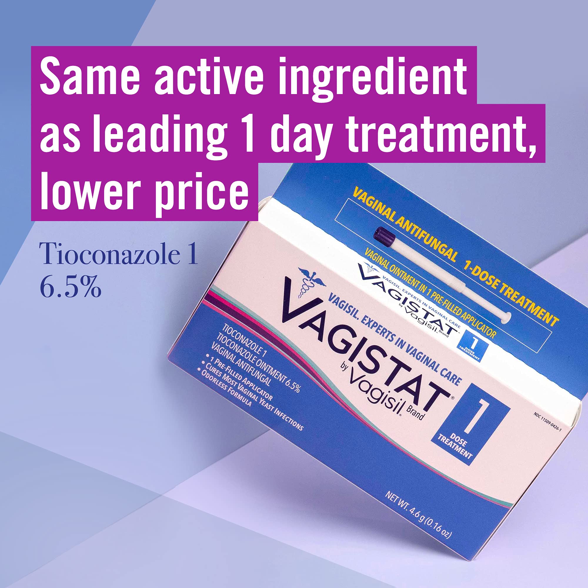 Vagistat 1 Day Single-Dose Yeast Infection Treatment for Women, Antifungal Ointment VagisilAu supplements