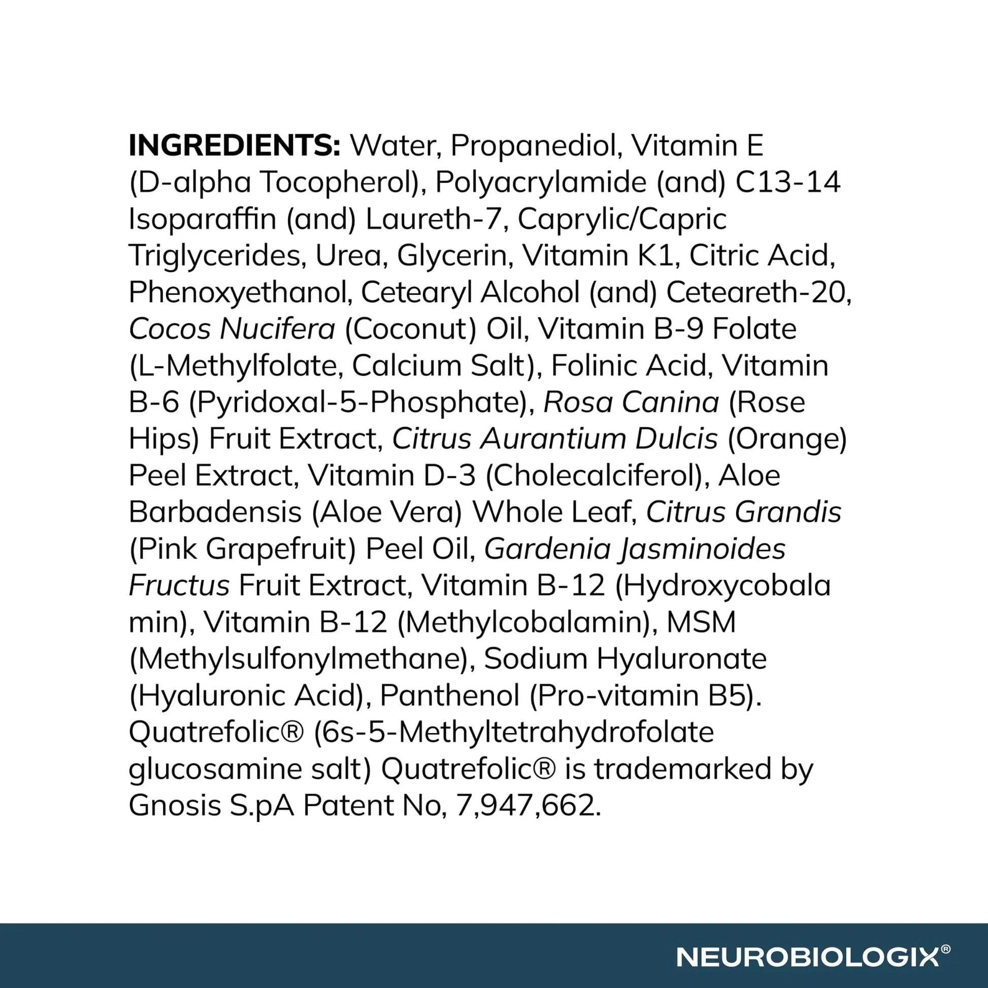 Neurobiologix Methylation Pro Topical for Men and Women, Bioactive B Vitamin Cream with Methylfolate, B6, B12, D3 & K1, Supports Cellular Energy NeurobiologixAu supplements