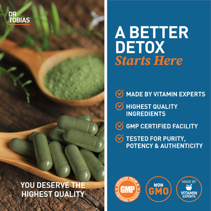 Dr. Tobias Liver 21 Day Cleanse, Herbal Liver Detox Cleanse with Solarplast, Artichoke Dr. TobiasUS supplements