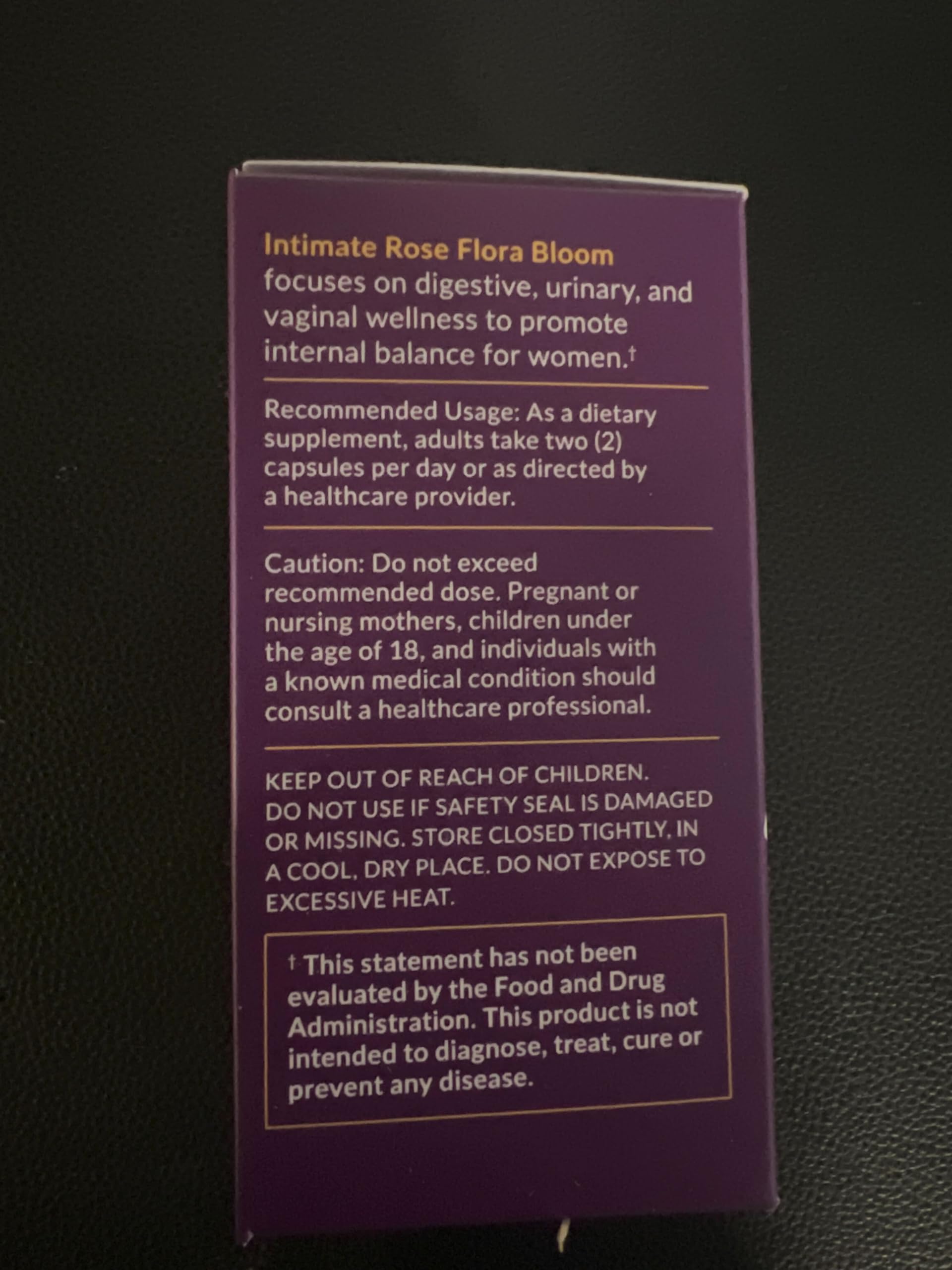 Intimate Rose Combo Pack! Flora Bloom Probiotics for Women (One Bottle) and Boric Balance Boric Acid Intimate RoseAu supplements