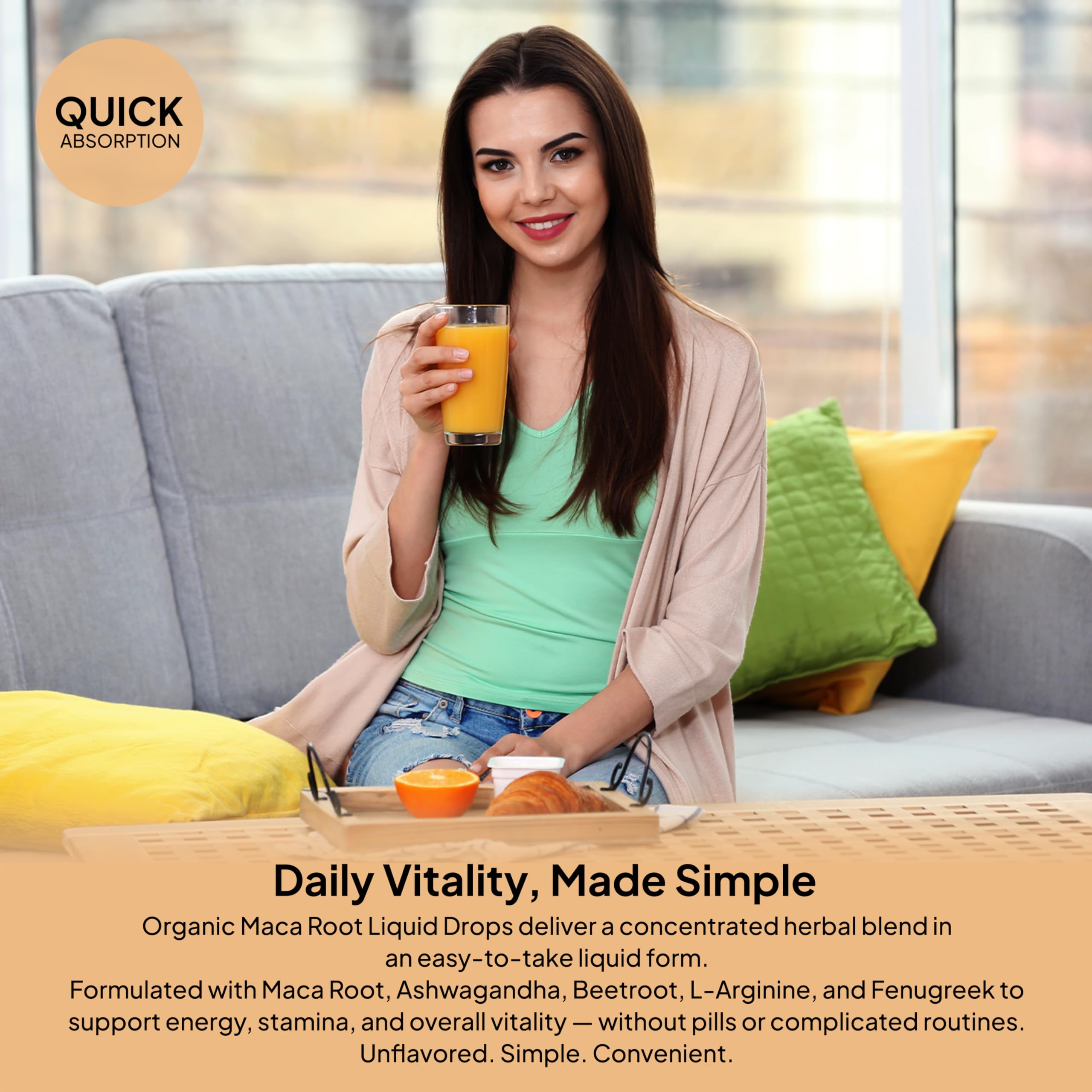 Wish Fusion Maca Root Liquid Drops 2 Pack Organic Maca Root Drops for Energy Support Hormone Balance, Mood Maca Root, Ashwagandha & Tongkat Ali Blend, Liquid Maca Root Extract Fenugreek & Beetroot Wish FusionAu supplements