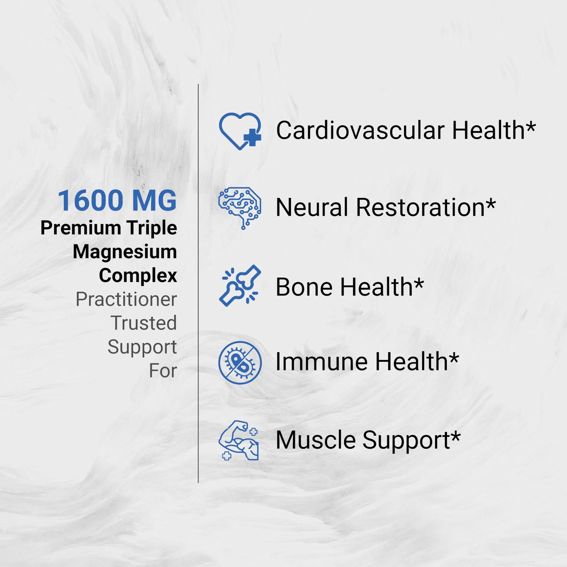 Naturalis Vegan Triple Magnesium Complex | Chelated Glycinate, Citrate & Oxide 1600mg Delivers 250mg Elemental Magnesium | Easily Absorbed for Stress, Muscle, Heart, Bone Support* | 60 Softgels Naturalisnz supplements