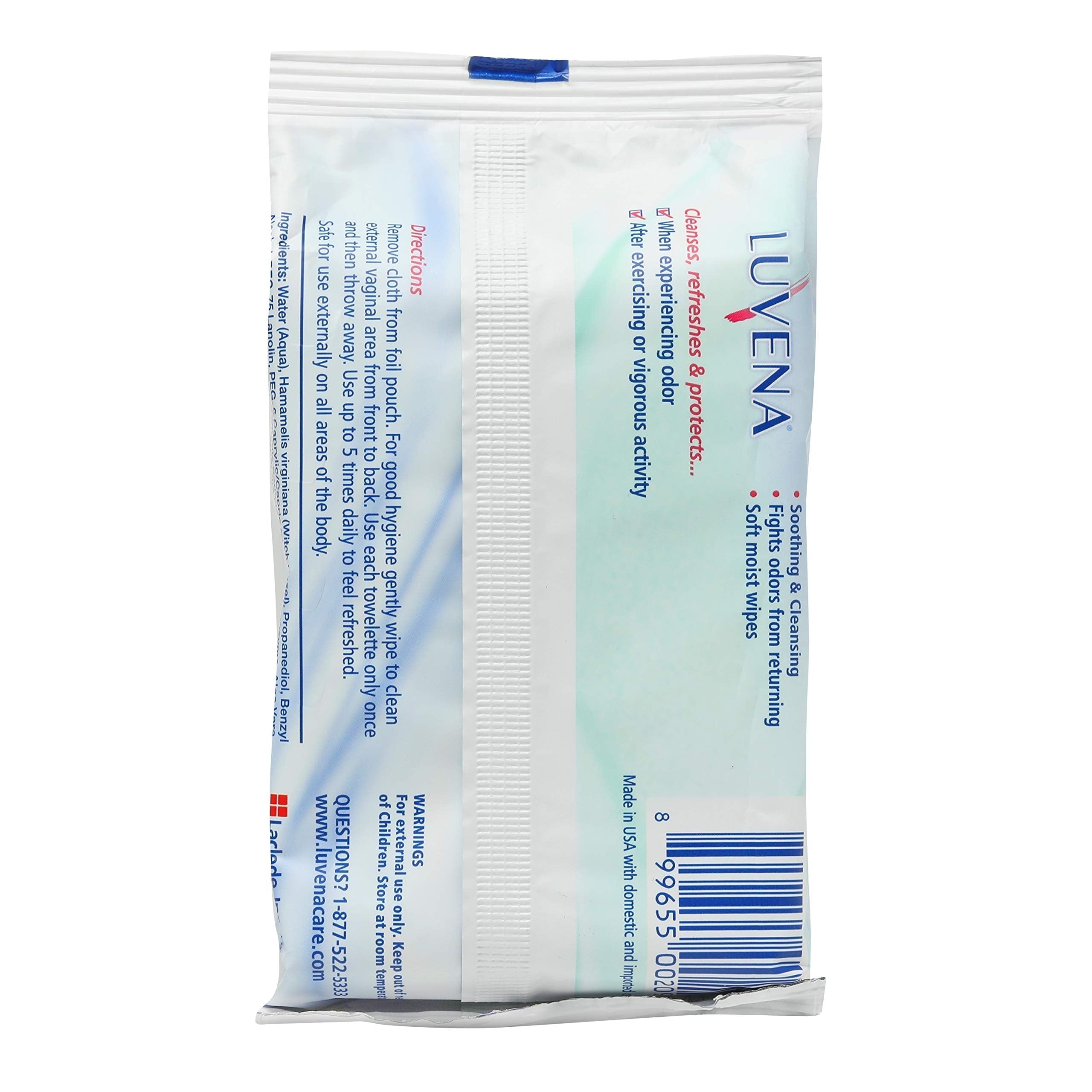 Luvena Feminine Wipes - Soft Wet Wipes for Women - Refresh & Resist Odor - Gynecologist Tested LUVENAAu supplements