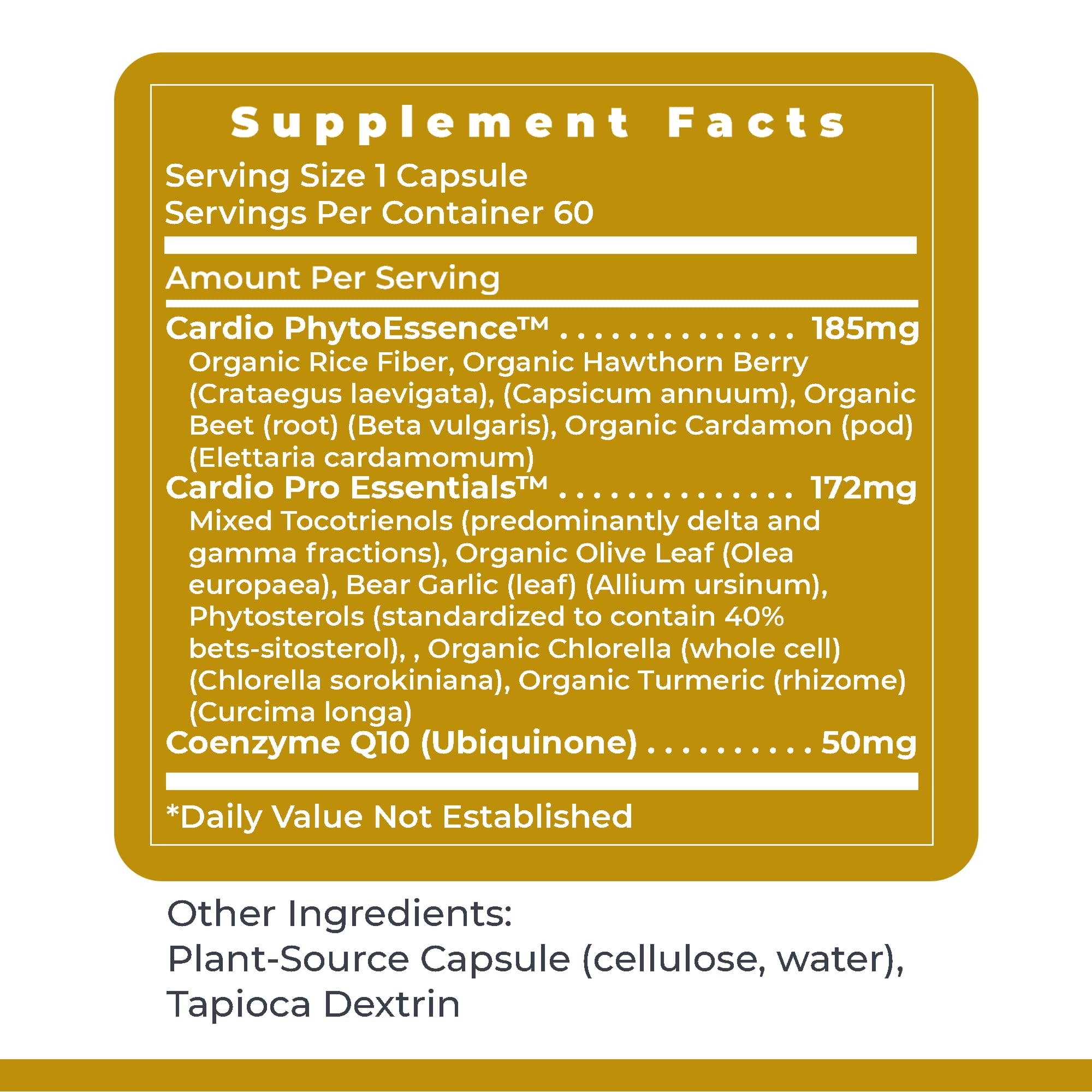 Premier Research Labs CardioVen - CoQ10, Coenzyme Q10, Co Q 10 Supplement 50mg, Ubiquinol with Chlorella, Tocotrienol & Cayenne Pepper for Heart Health, Antioxidant Support - 60 Vegetarian Capsules Premier Research LabsAu supplements