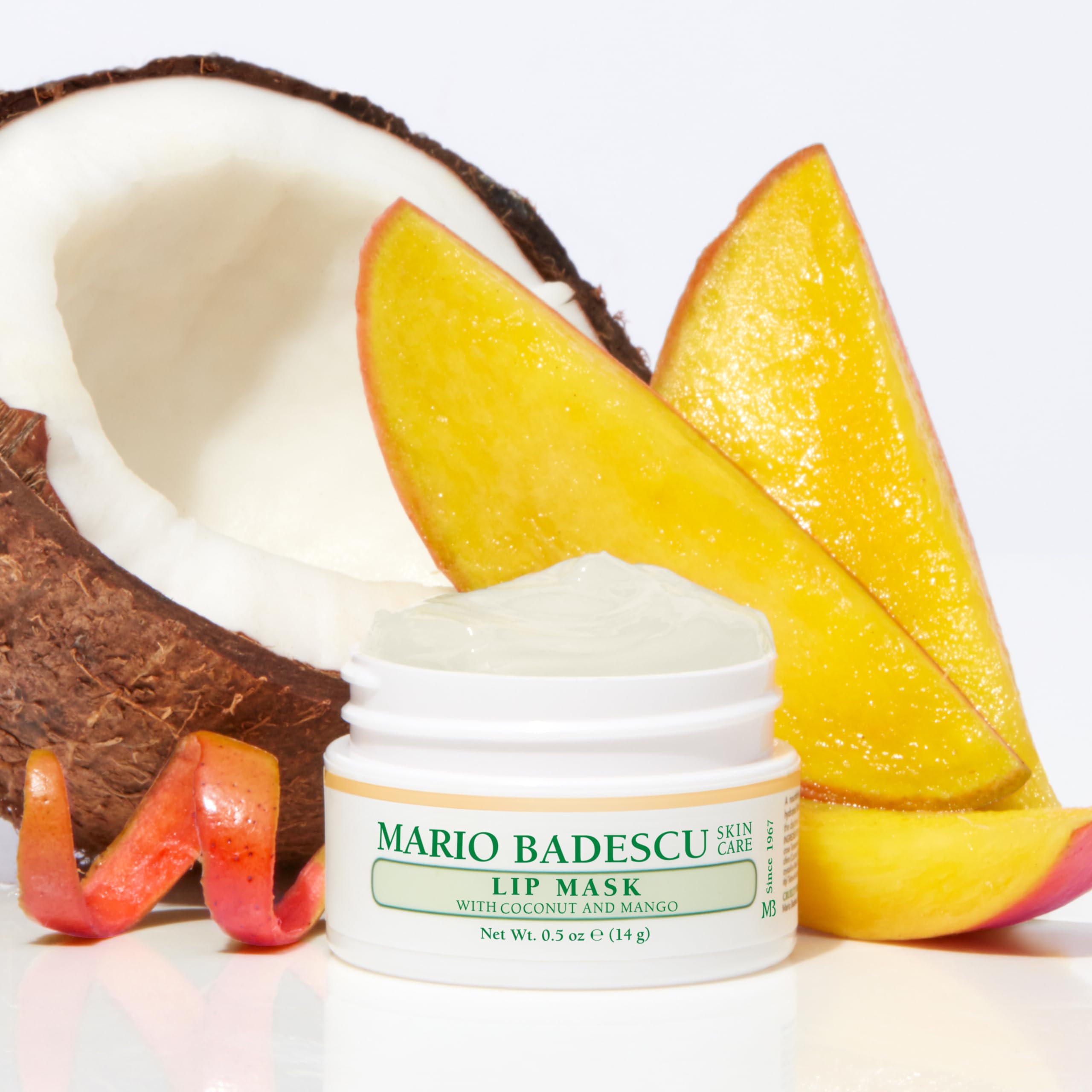 Mario Badescu Lip Mask with Coconut and Mango for All Skin Types, Overnight Lip Treatment Enriched With Skin Softening Coconut Oil, Sunflower Seed Oil and Hydrating Shea Butter, 0.5 Ounces Mario BadescuAu supplements