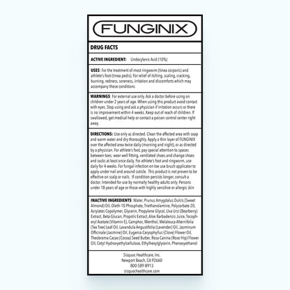 FUNGINIX Healthy Nail Formula - Finger And Toe Fungus Treatment, Made In USA, Foot FUNGINIXUS supplements