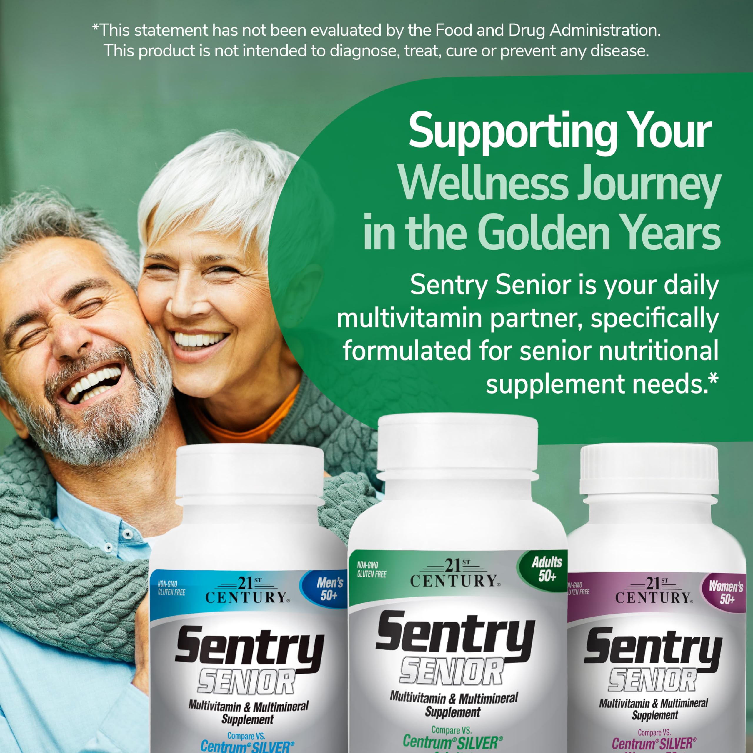 21st Century Sentry Senior Tablets, 265 Count 21st CenturyAu supplements