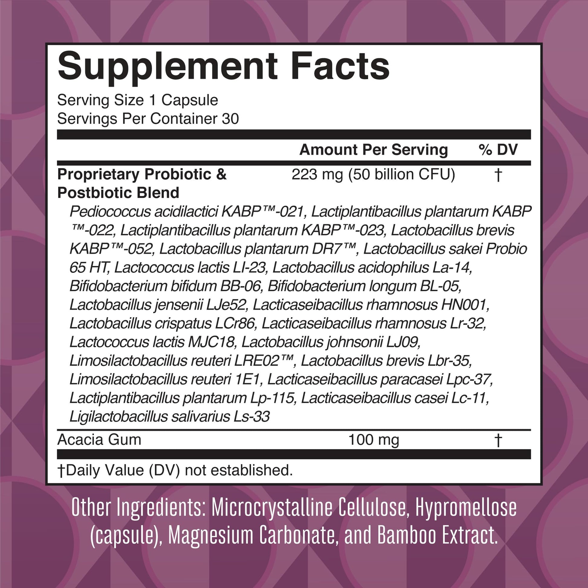 Mary Ruth's 3 in 1 Women's 40+ Health Probiotic, 30 CT MaryRuth OrganicsAu supplements