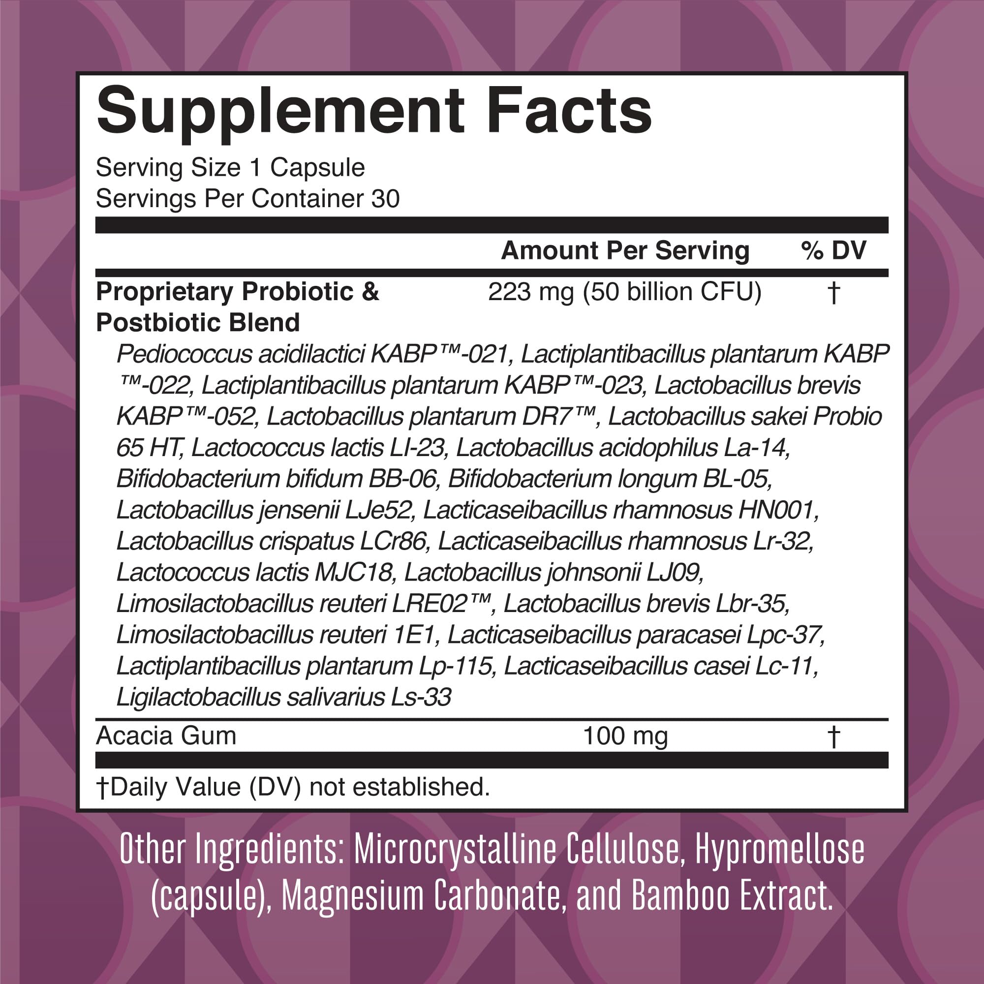 Mary Ruth's 3 in 1 Women's 40+ Health Probiotic, 30 CT MaryRuth OrganicsAu supplements