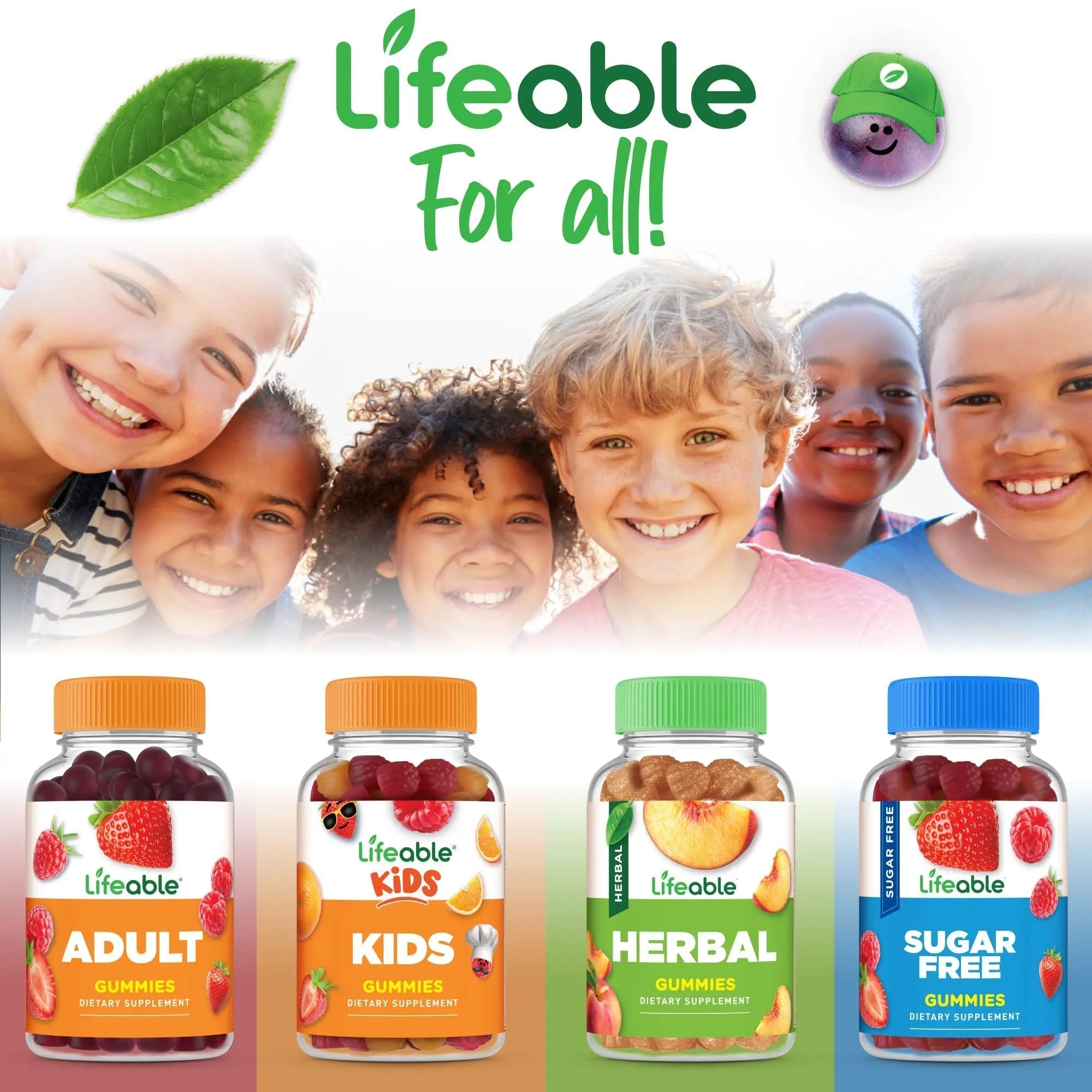 Doctors Finest Multivitamin Gummies for Kids - Vegetarian, GMO-Free & Gluten Free - Great Tasting Fruit Flavors Pectin Chews - 120 Jellies Doctors OrdersAu supplements