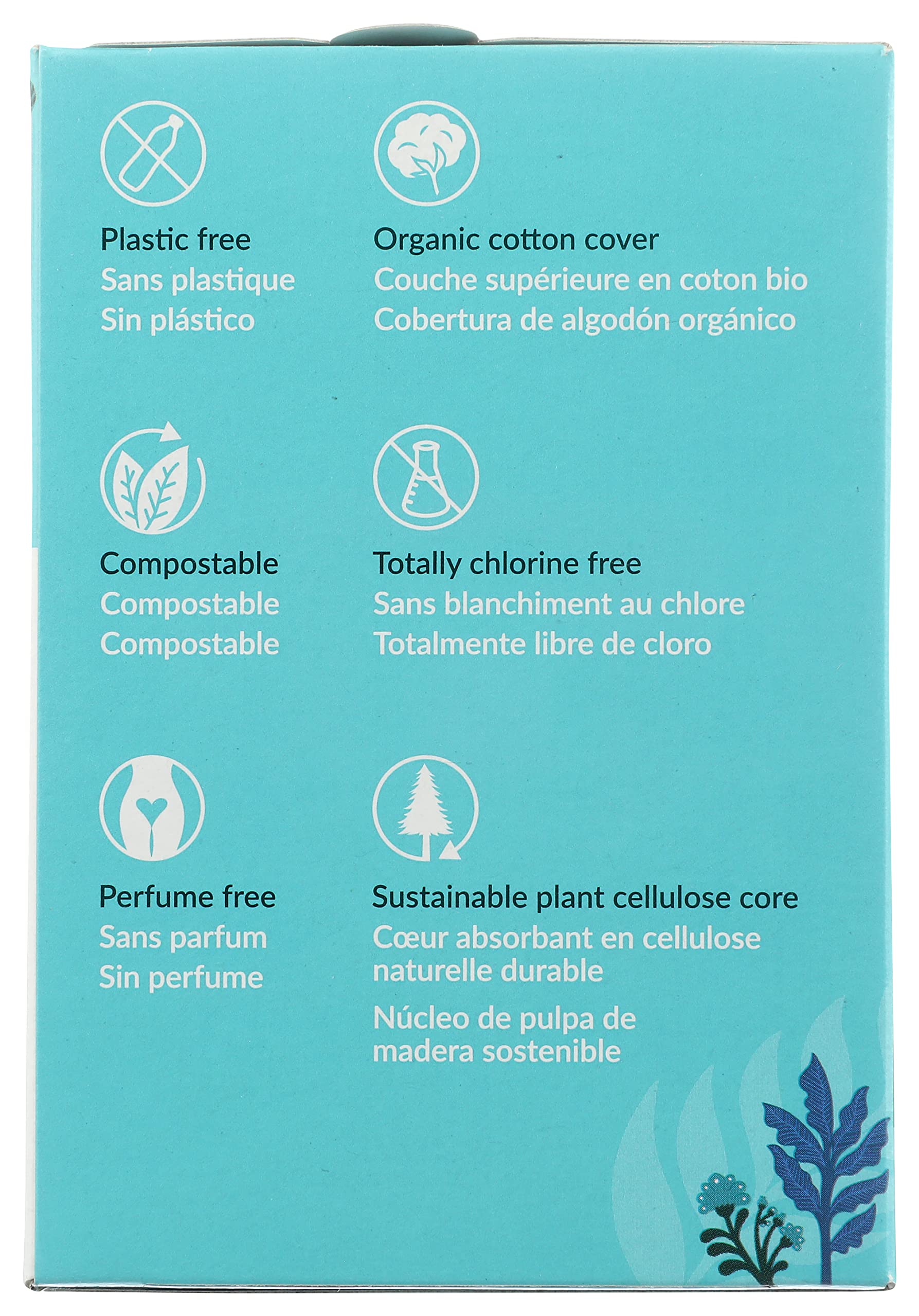 Natracare Slim Fitting Ultra Pads with Wings, Long, Made with Certified Organic Cotton NATRACAREAu supplements