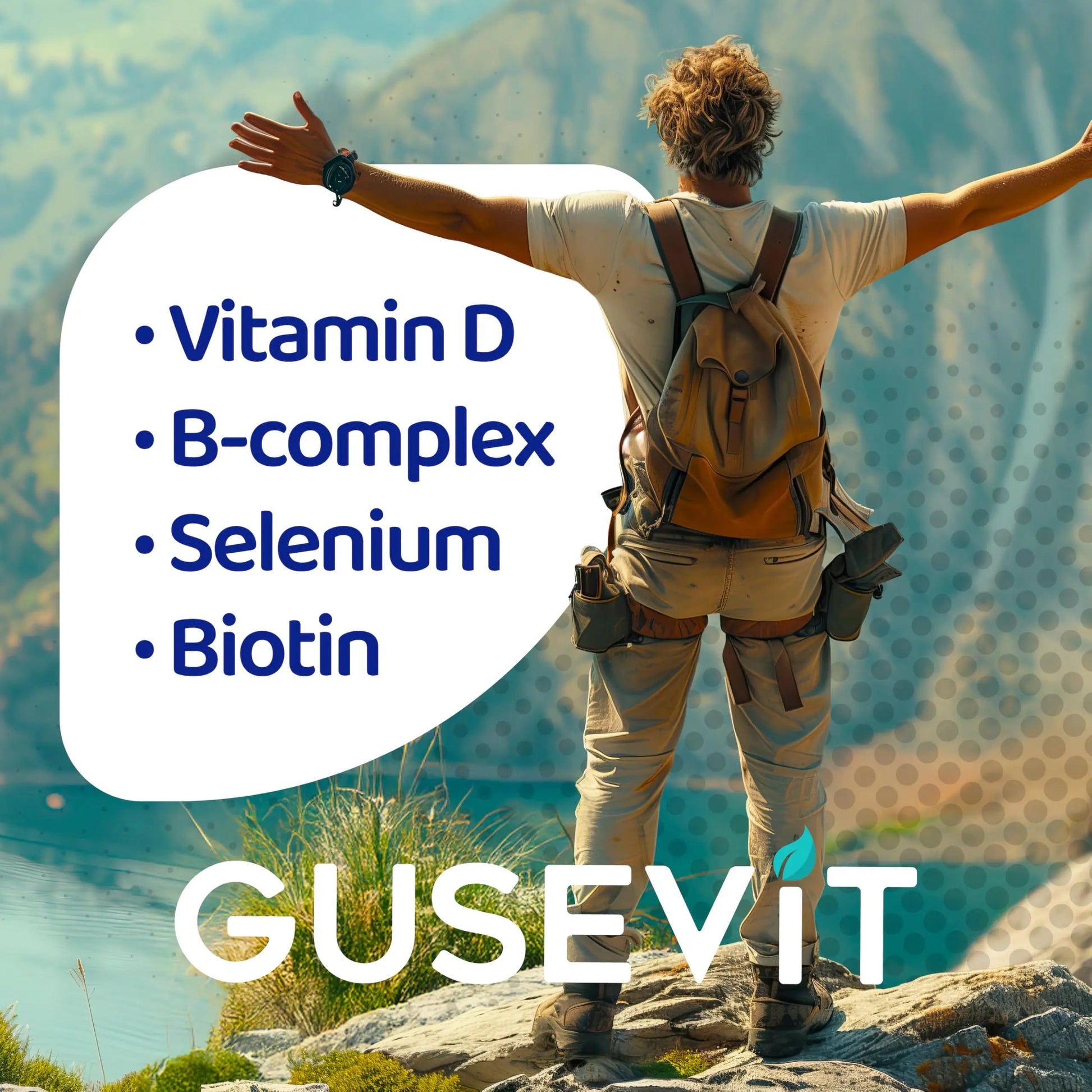 Gusevit 35-in-1 Men's Multivitamins for Immune Support, Stamina & Energy Boost | Men's Health Supplement with Vitamins & Antioxidants | GusevitAu supplements