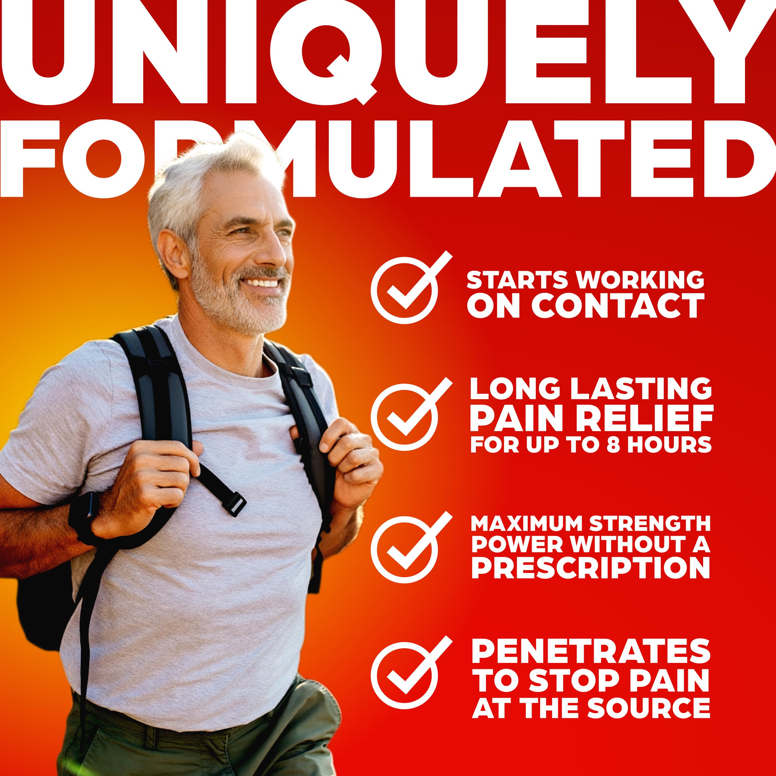 ThermaCare Heat + Max Strength 4% Lidocaine Roll-On - Dual Action Pain Relief with Patented Heatwave Technology - Targeted No-Mess Relief for Back, Neck, Muscles, & Joints ThermaCareAu supplements