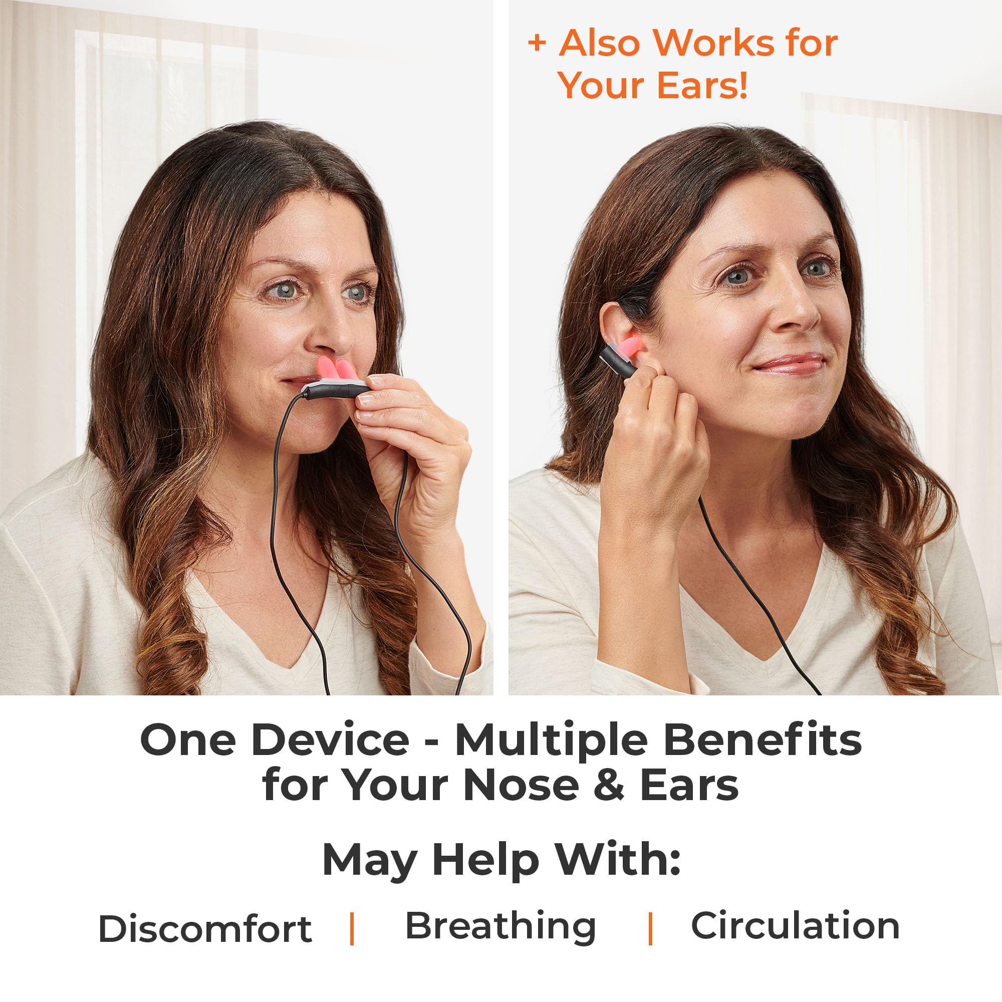 Lifepro Red Light Therapy Device for Nose & Ears - Portable Red and Near Infrared Light Therapy LifeProAu supplements