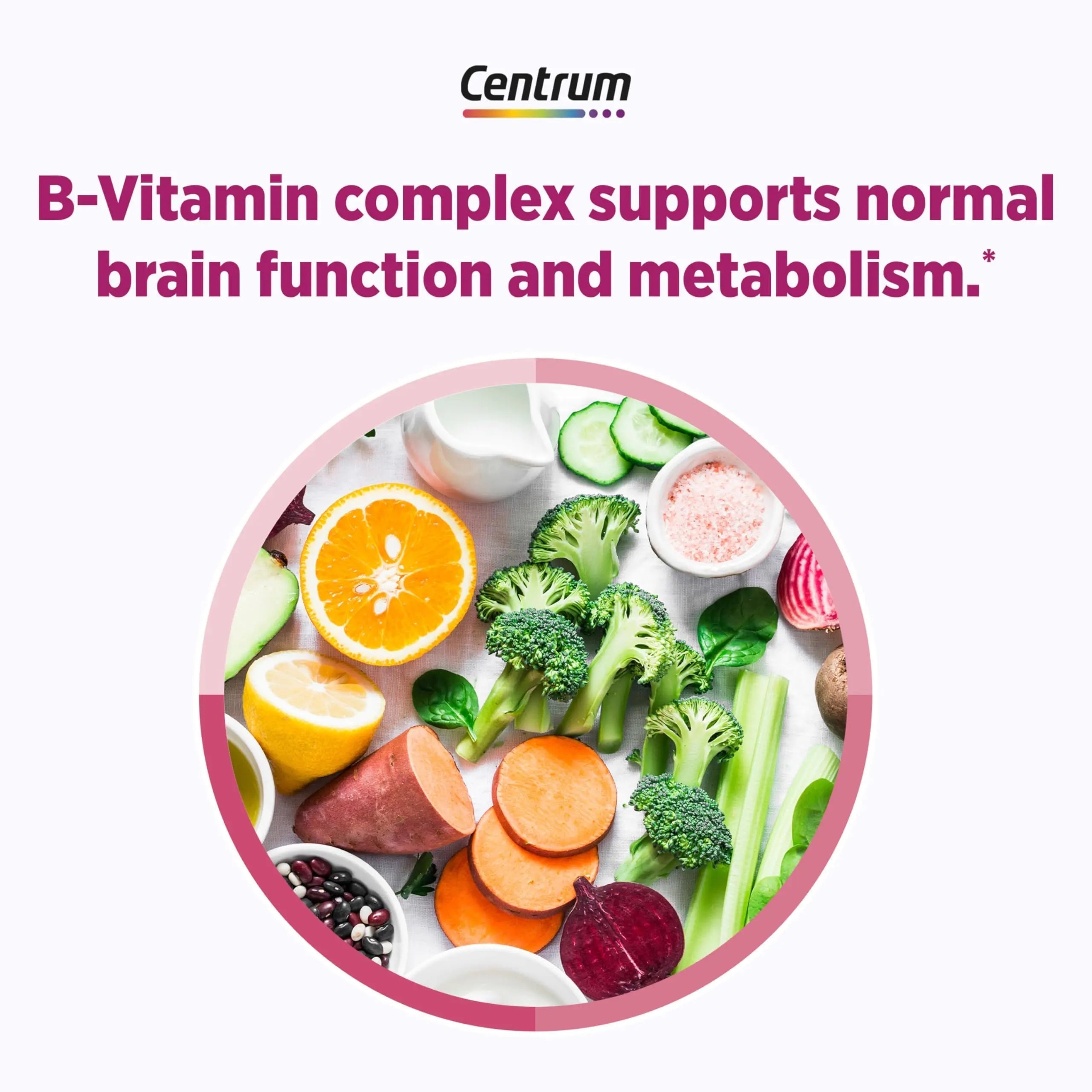 Centrum Complete Multivitamin Supplement + Hot Flash Support Menopause Support Tablets, with Clinically Studied geniVida, 30 Count CentrumAu supplements