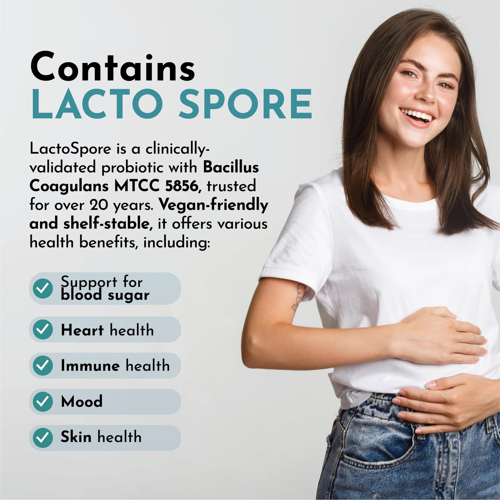 VITASEI Happy Flora, Probiotic Supplement 170 Billion CFU for a Healthy Gut Health with enzymes for Digestion, probiotics for Women and Men, 1 Bottle - 60 Capsules VITASEIAu supplements