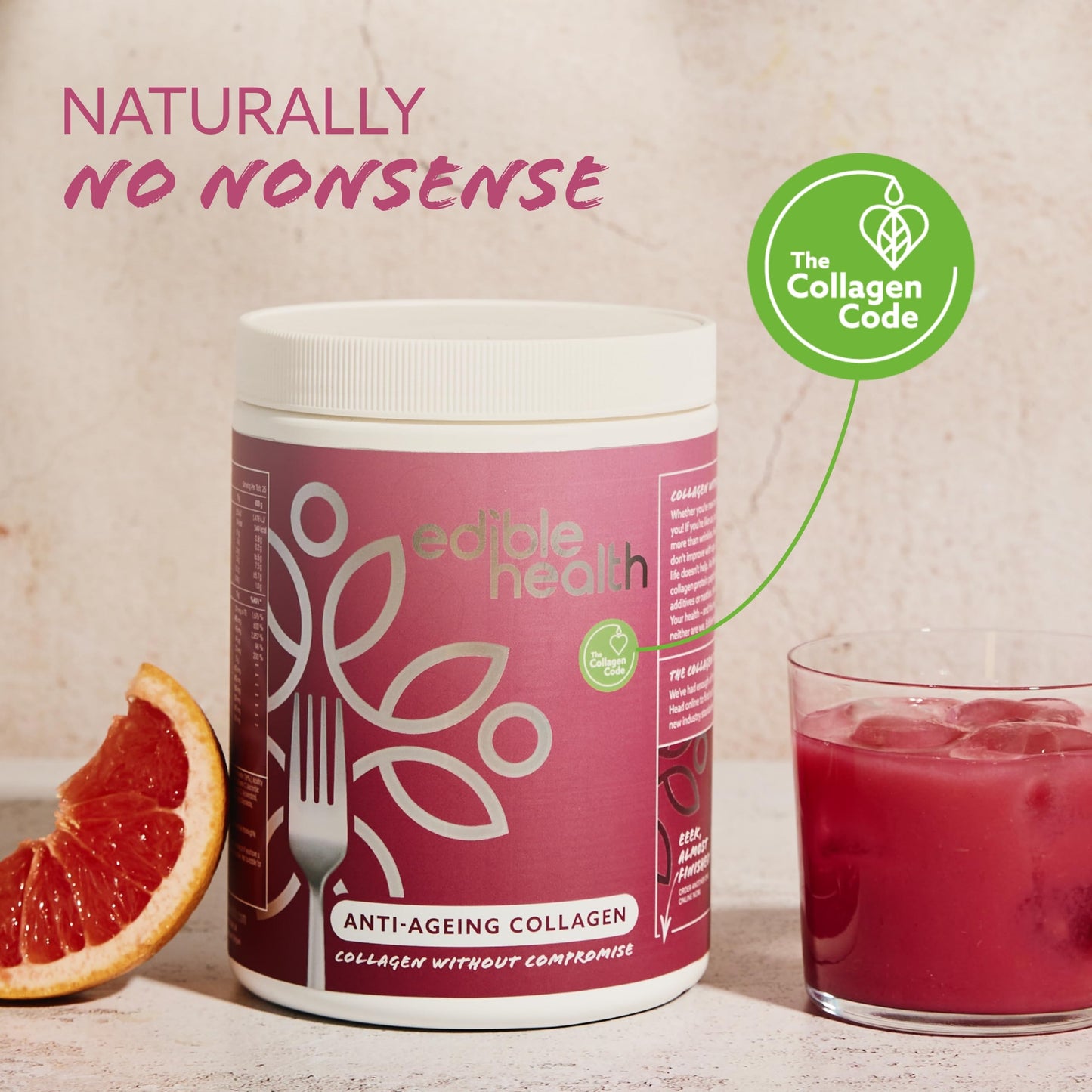 High Protein Edible Health Anti-Ageing Protein Powder, Regenerative Collagen Supplements Edible HealthUS supplements