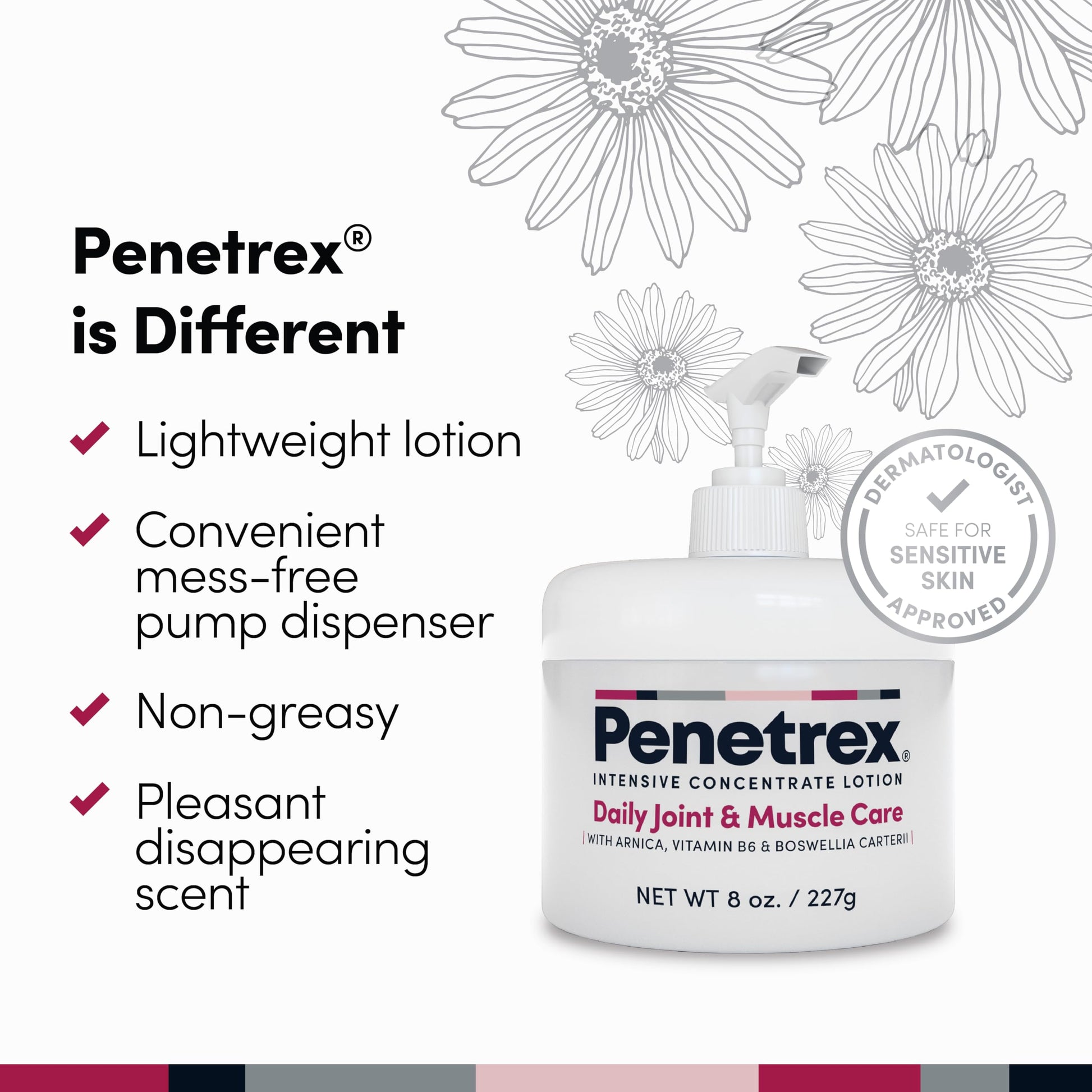 Penetrex Joint & Muscle Care Lotion – Soothing Botanical Formula with Arnica, Vitamin B6 & MSM – Lightweight Easy to Apply Lotion - Fresh Disappearing Scent - for Everyday Movement Support PenetrexAu supplements