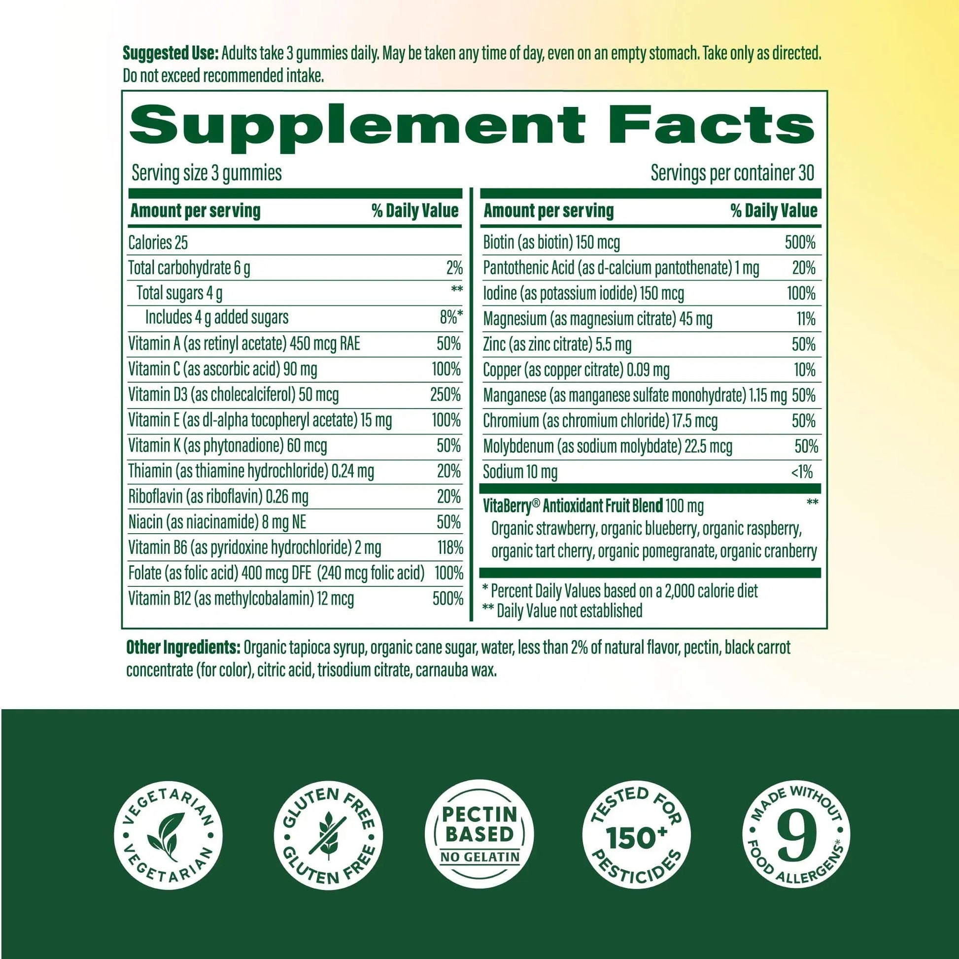 MegaFood Women’s Whole Body Multivitamin Gummies - Multivitamin For Women With Vitamin C, Magnesium Citrate, Vitamin D3, Folate MegaFoodAu supplements