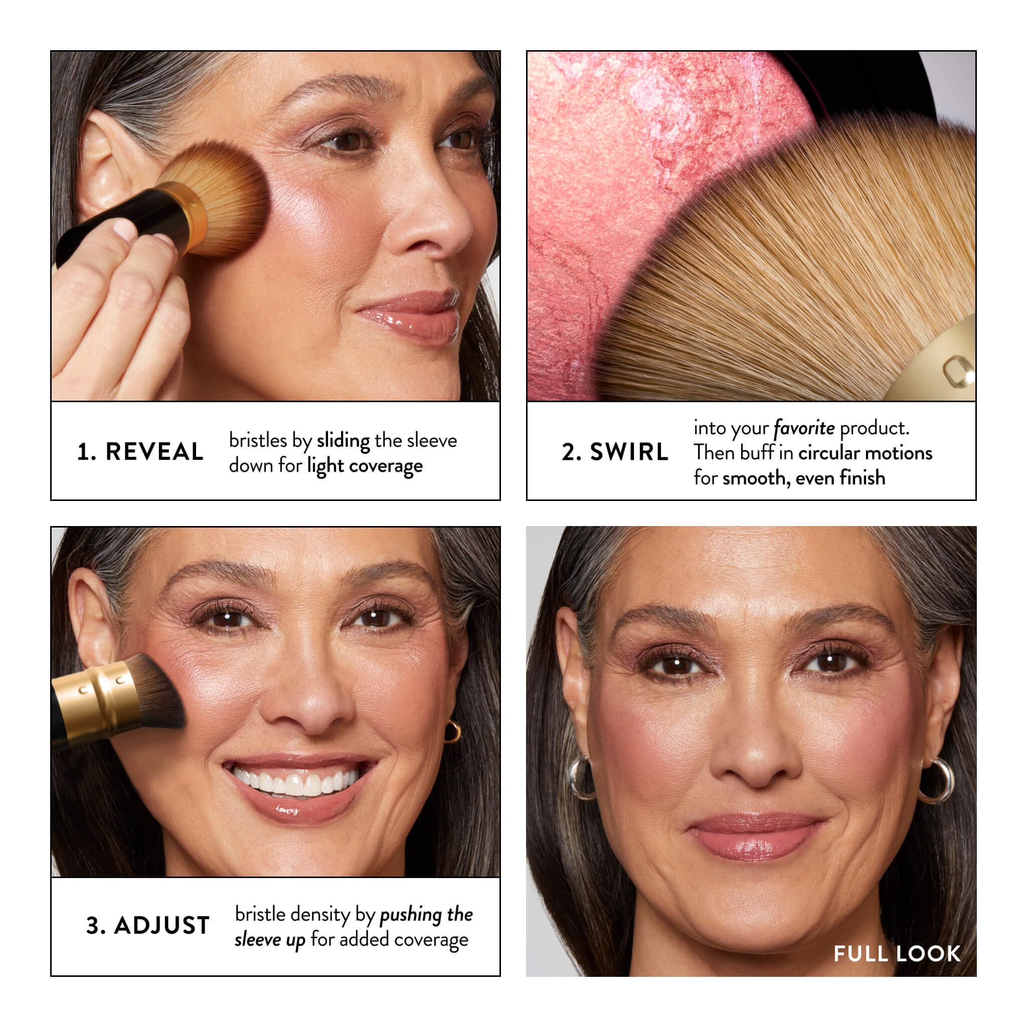 LAURA GELLER NEW YORK Cosmetic Professional Makeup Brushes - Cruelty-Free 02 Retractable Angled Kabuki Brush LAURA GELLER NEW YORKAu supplements