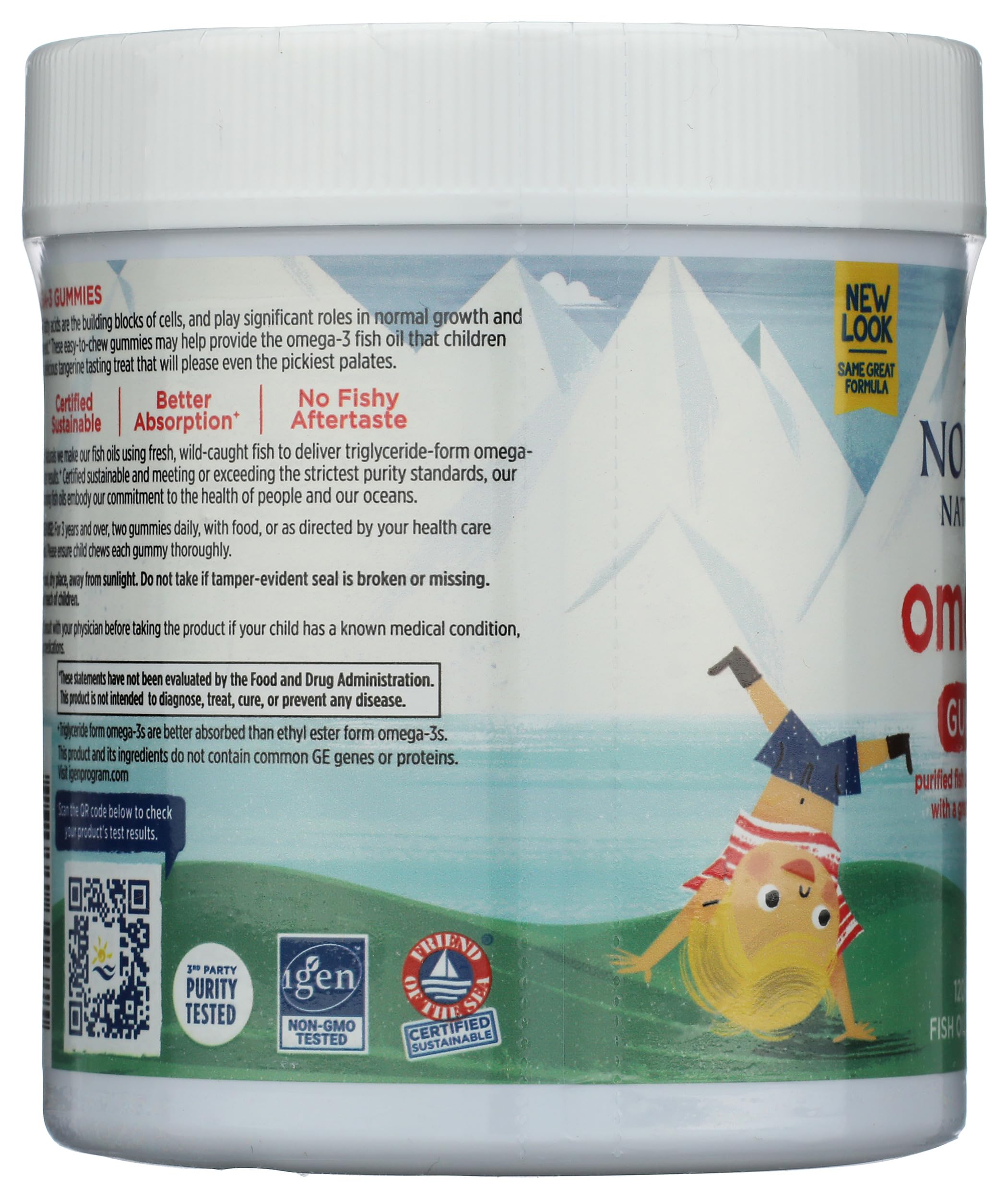 Nordic Naturals Nordic Omega 3 Gummies, 120 Ct Nordic NaturalsAu supplements