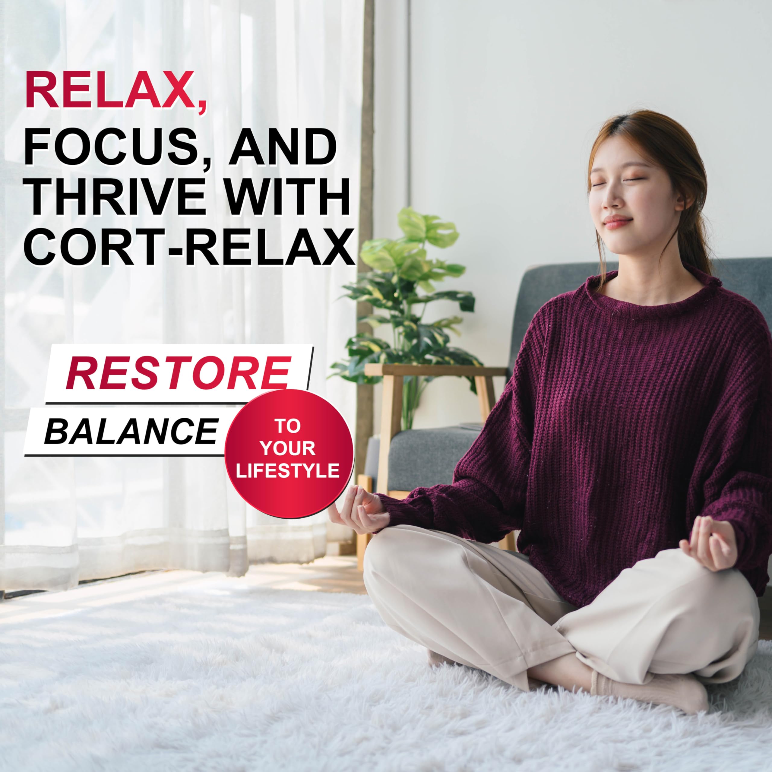 DLNIA Super Calm Cortisol Supplement with Magnesium Glycinate, Ashwagandha KSM-66, L-Theanine, Phosphatidylserine, Ginkgo Biloba & Lions Mane for Calm, Focus, Mental Clarity, Relaxation, Sleep, Energy DLNIAAu supplements
