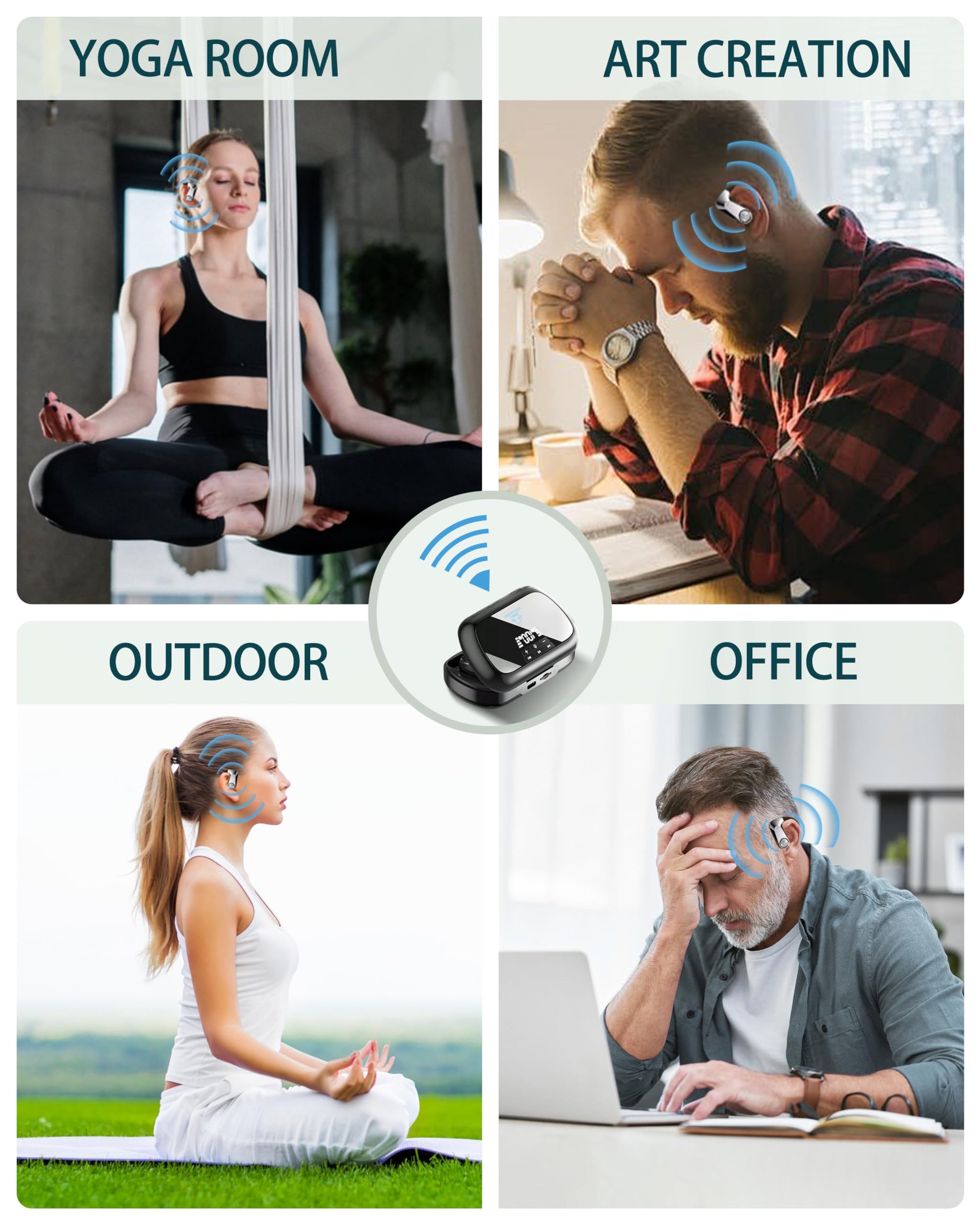 Sound Frequency Machine, Vedawind Meditation Accessory, Mindfulness, Tone Therapy System VedawindAu supplements