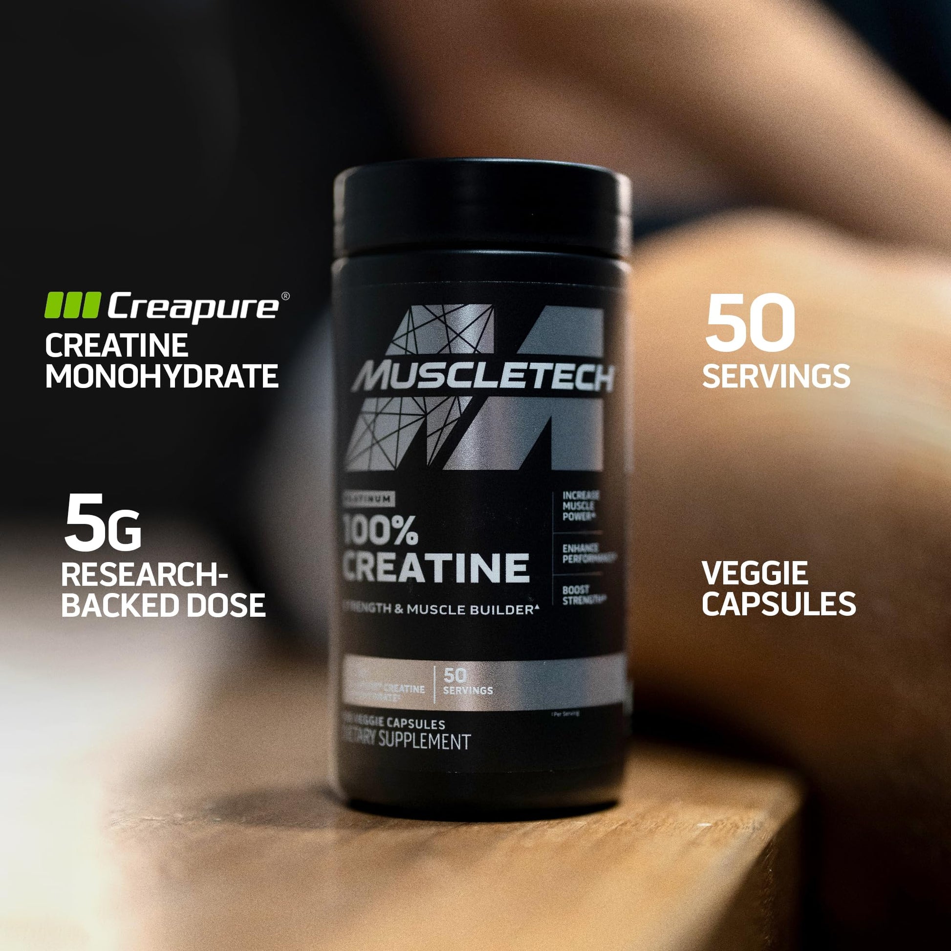 MuscleTech Platinum 100% Creatine Pills | Creatine Monohydrate Pill| | Muscle Recovery MuscleTechUS supplements