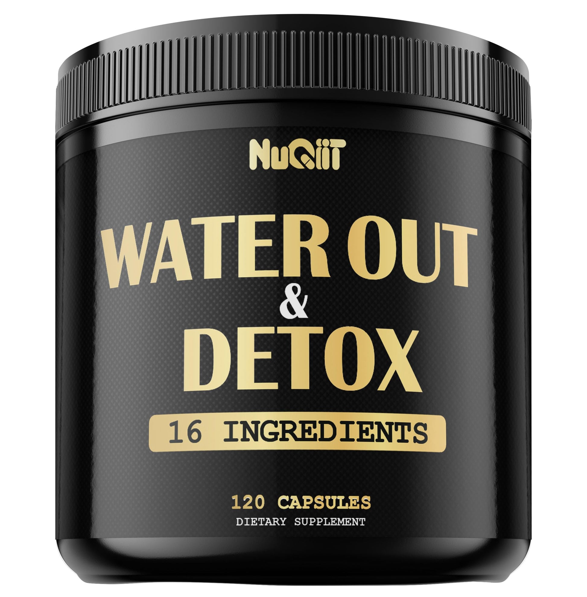 Nuqiit Water Out Supplement with Dandelion Root 12000mg Apple Cider Vinegar 4500mg & More NuqiitAu supplements