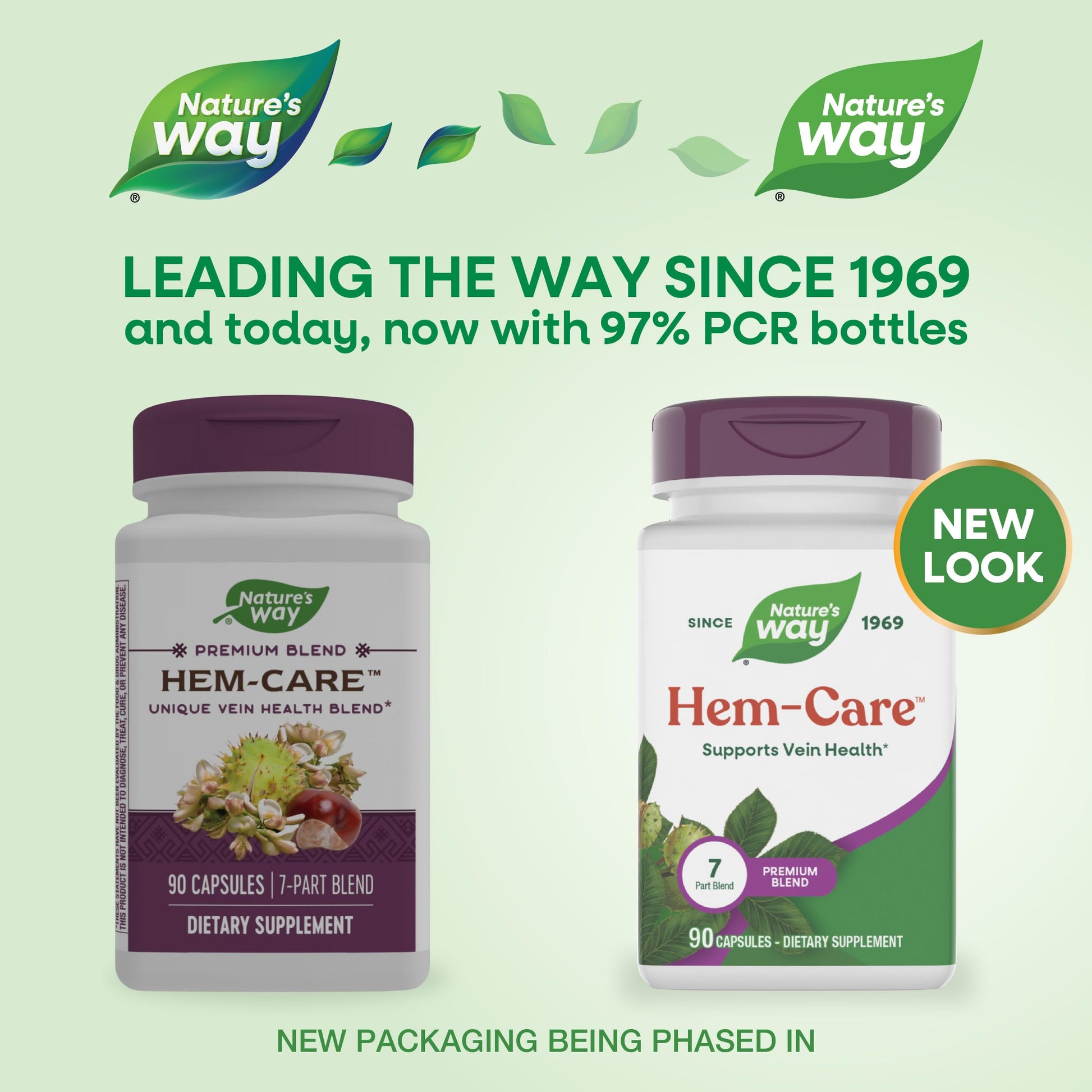 Nature's Way Premium Hem-Care, Unique Vein Health Blend*, 90 Capsules Nature's WayAu supplements