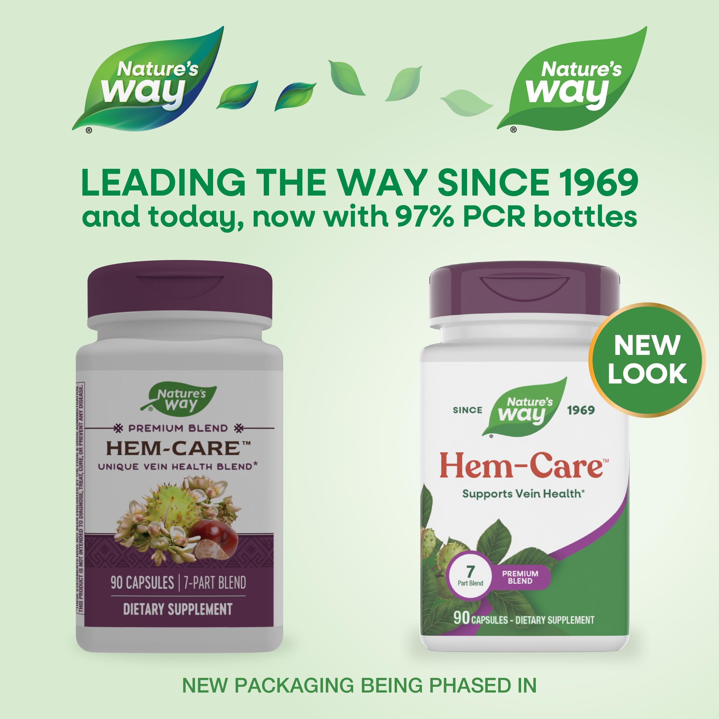 Nature's Way Premium Hem-Care, Unique Vein Health Blend*, 90 Capsules Nature's WayAu supplements