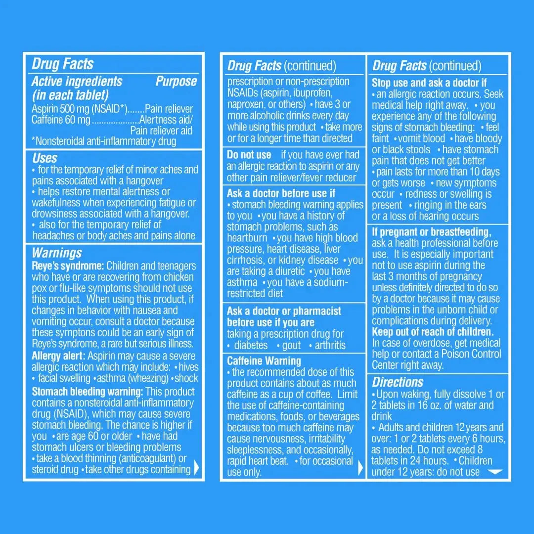Blowfish for Hangovers - Fast Hangover Relief in 15 Minutes | FDA-Recognized Formulation | Headache Relief, Energy, and Hydration in One Step BlowfishAu supplements