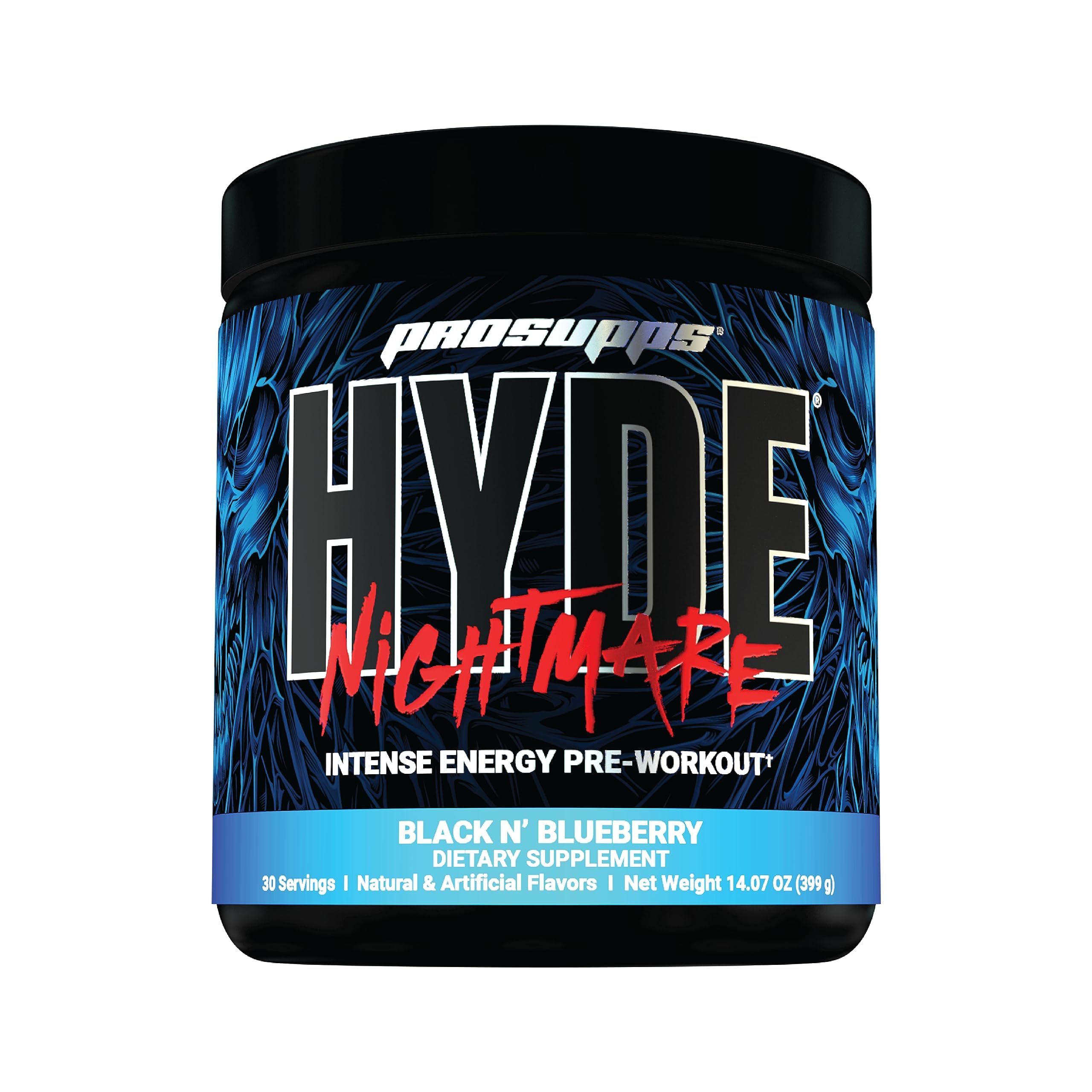 PROSUPPS Hyde Nightmare Pre-Workout Powder Energy Drink - Intense Energy, Mental PROSUPPSAu supplements