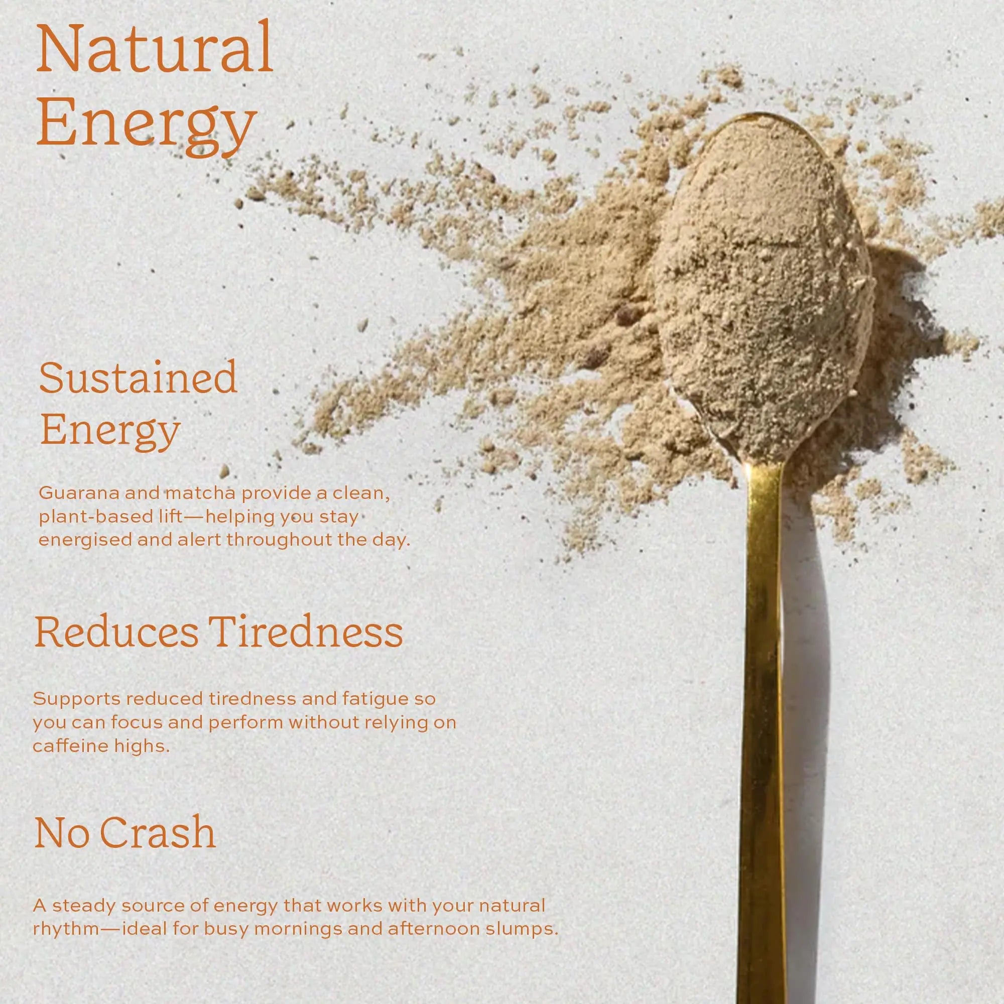 Aduna Organic Energy Superfood Blend | 100% Natural Stir-in Blend With 10+ Superfoods for Natural Energy, Focus & Reduced Tiredness | Vegan Powder for Yogurt, Juices, & Smoothies | 250g Adunanz supplements