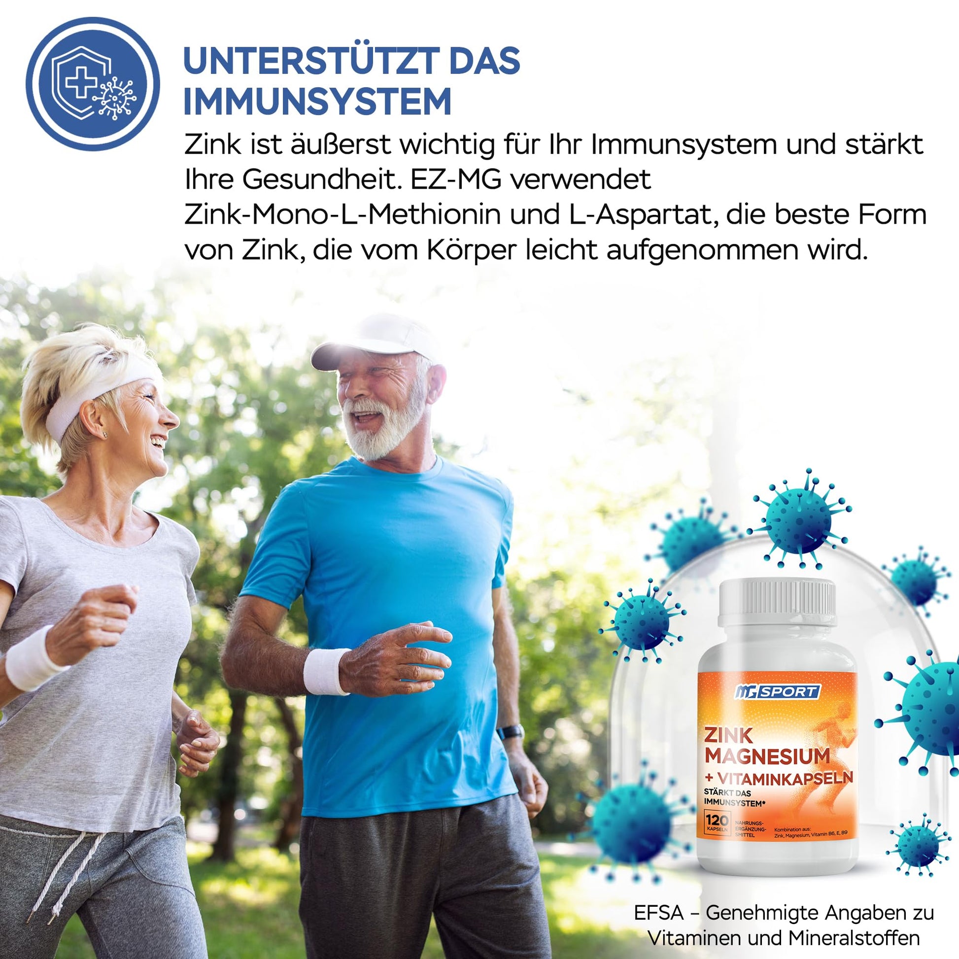 High Absorption Zinc and Magnesium Bundle for Muscle Recovery - Zinc Supplement and Transdermal Magnesium Gel for Leg Cramps MgSportAu supplements