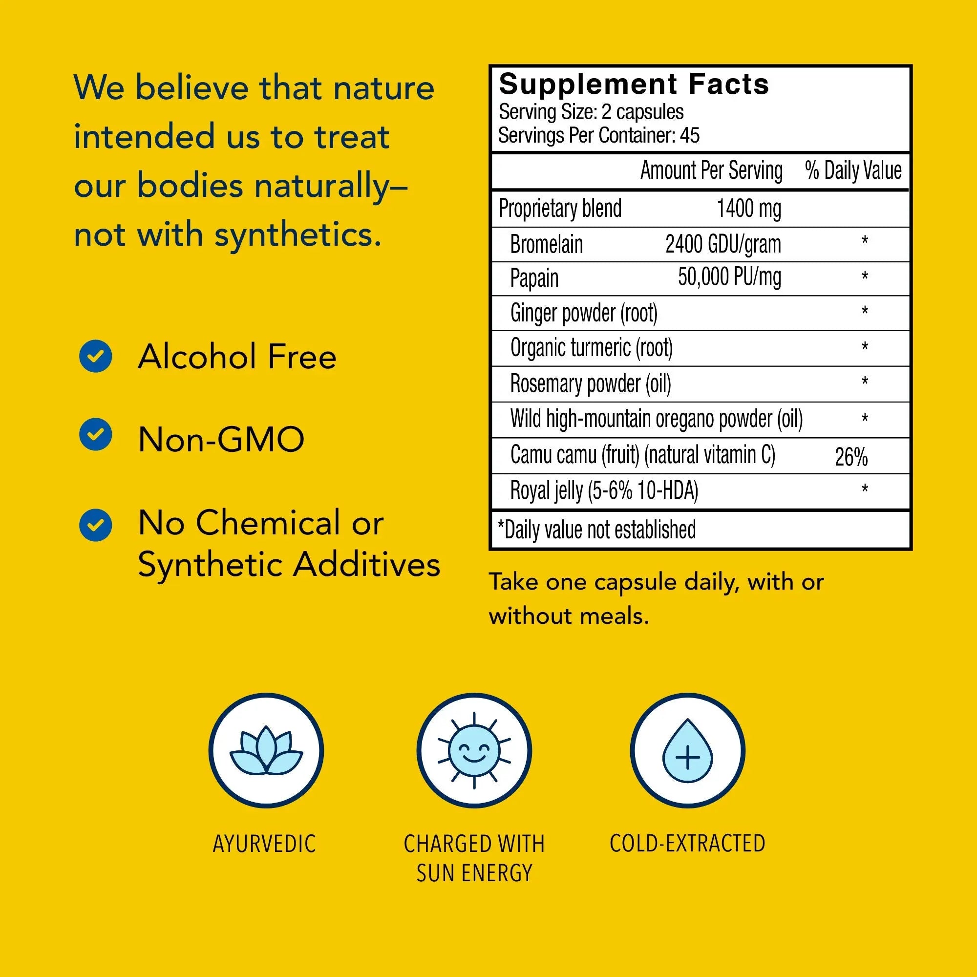 NORTH AMERICAN HERB & SPICE Inflam-eeZ - 90 Capsules - Supports Healthy Immune & Inflammatory Response - Ginger Root, Camu Camu Berries, Bromelain & Papain Plus - Non-GMO - 45 Total Servings NORTH AMERICAN HERB & SPICEAu supplements