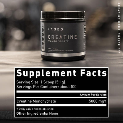 Kaged Pre Sport & Creatine Monohydrate Bundle | Mango Lime Pre + Unflavored Creatine KagedUS supplements