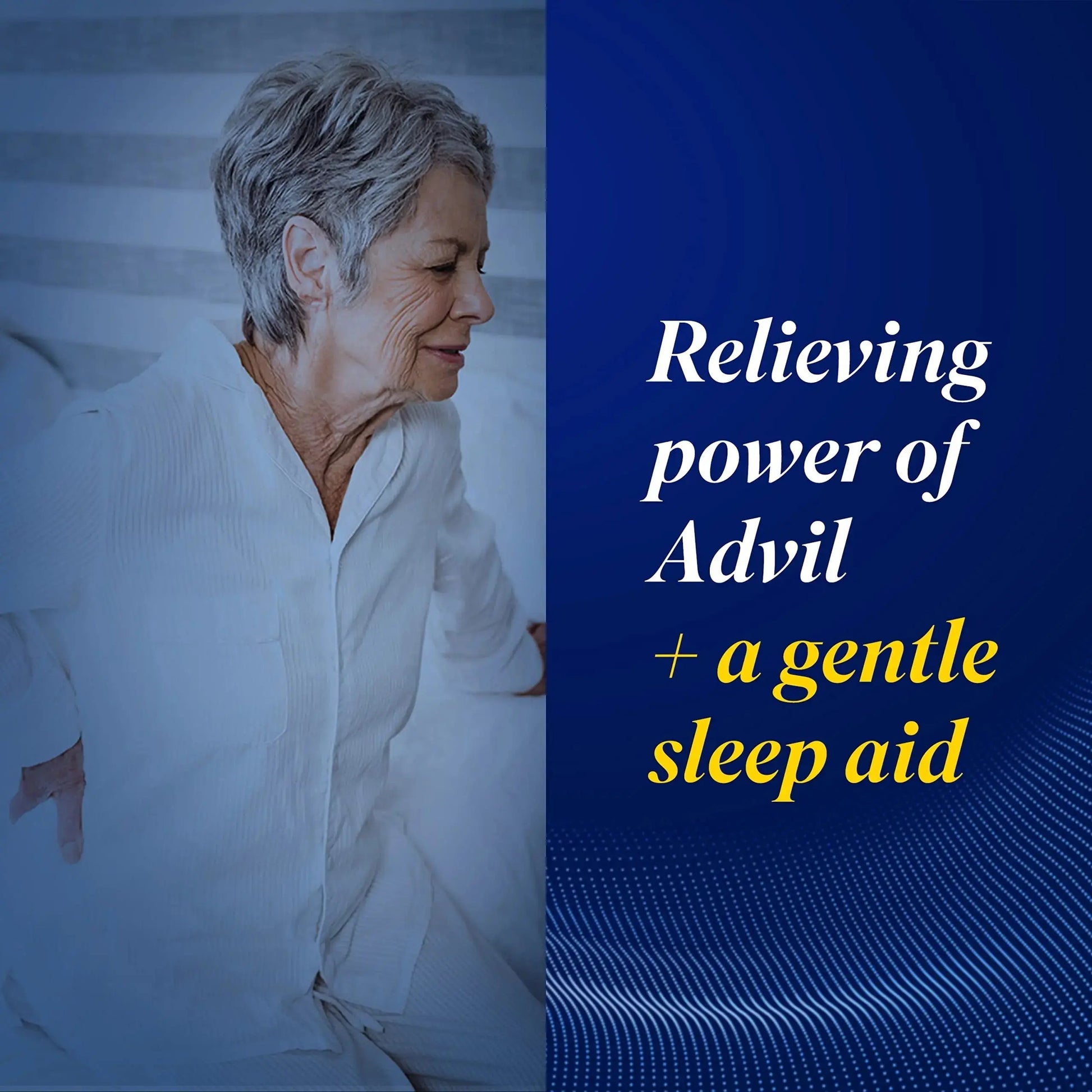 Advil PM Pain Reliever and Nighttime Sleep Aid, Pain Medicine with Ibuprofen for Pain Relief and Diphenhydramine Citrate for a Sleep Aid - 40 Coated Caplets AdvilAu supplements