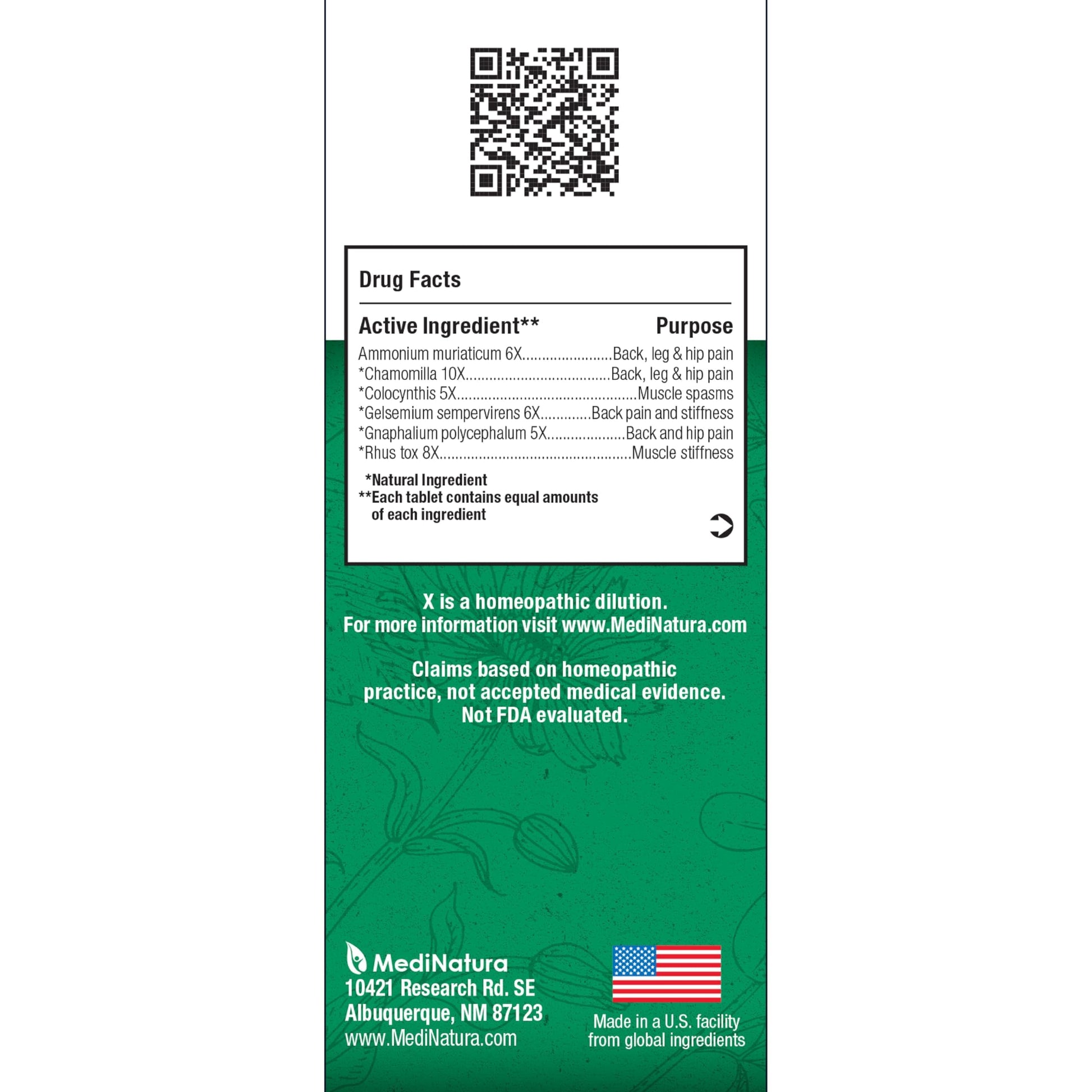 BHI Pain & Spasm Bundle BHI Back Homeopathic Support for Back Pain (100 Tablets) +BHI Spasm, Natural Relief for Cramps & Spasms, Homeopathic Medicine (100 Tablets) MediNaturaAu supplements