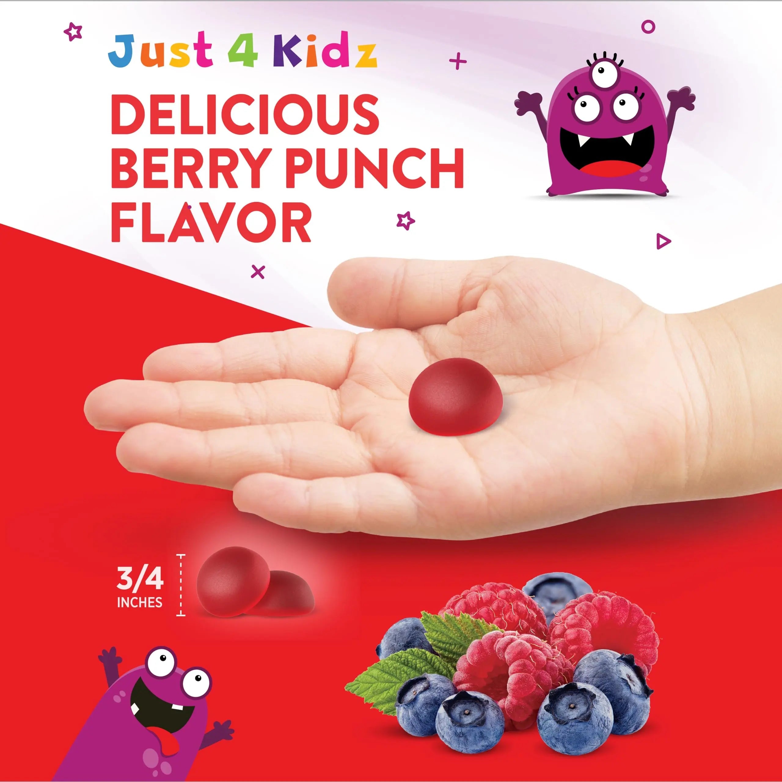 Nature's Truth Kids Multivitamin Gummies with Probiotics | 120 Count | Berry Punch Flavor | Vegetarian, Non-GMO & Gluten Free Supplement Nature's TruthAu supplements
