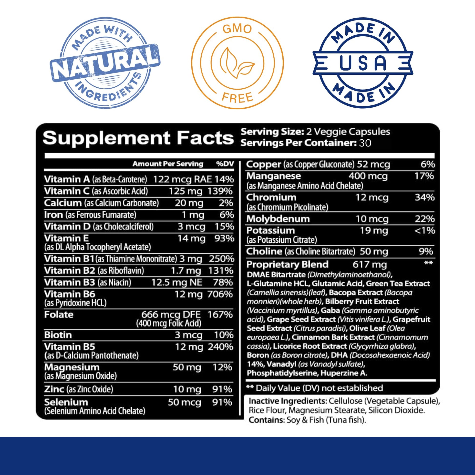 Kaya Naturals - Neuro Brain for Memory & Focus - Nootropic Energy Capsule - Nootropic Brain Support Supplement - Focus & Concentration & Learning Accuracy - Cognitive Function - 60 Count Kaya NaturalsAu supplements