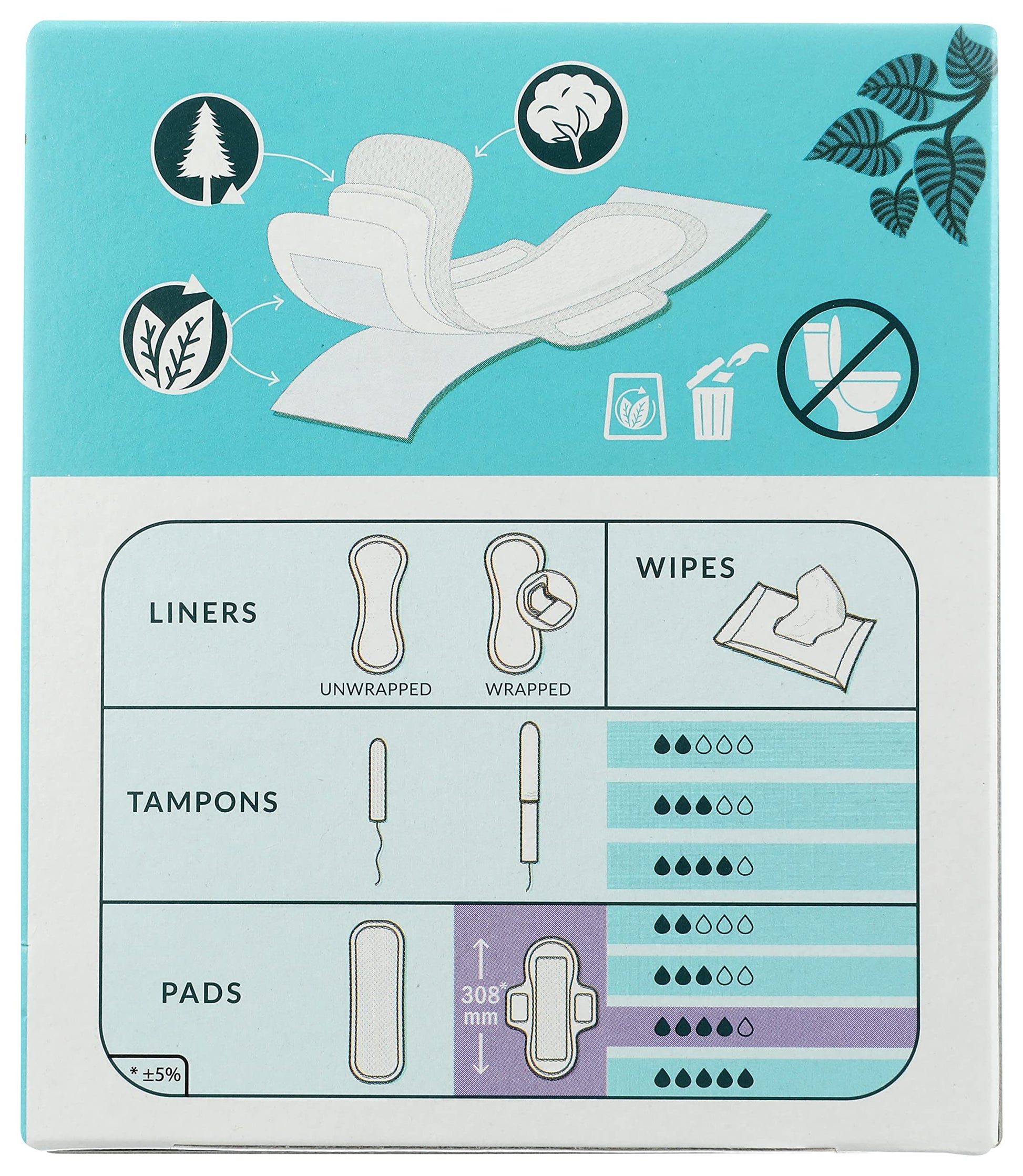 Natracare Slim Fitting Ultra Pads with Wings, Long, Made with Certified Organic Cotton NATRACAREAu supplements