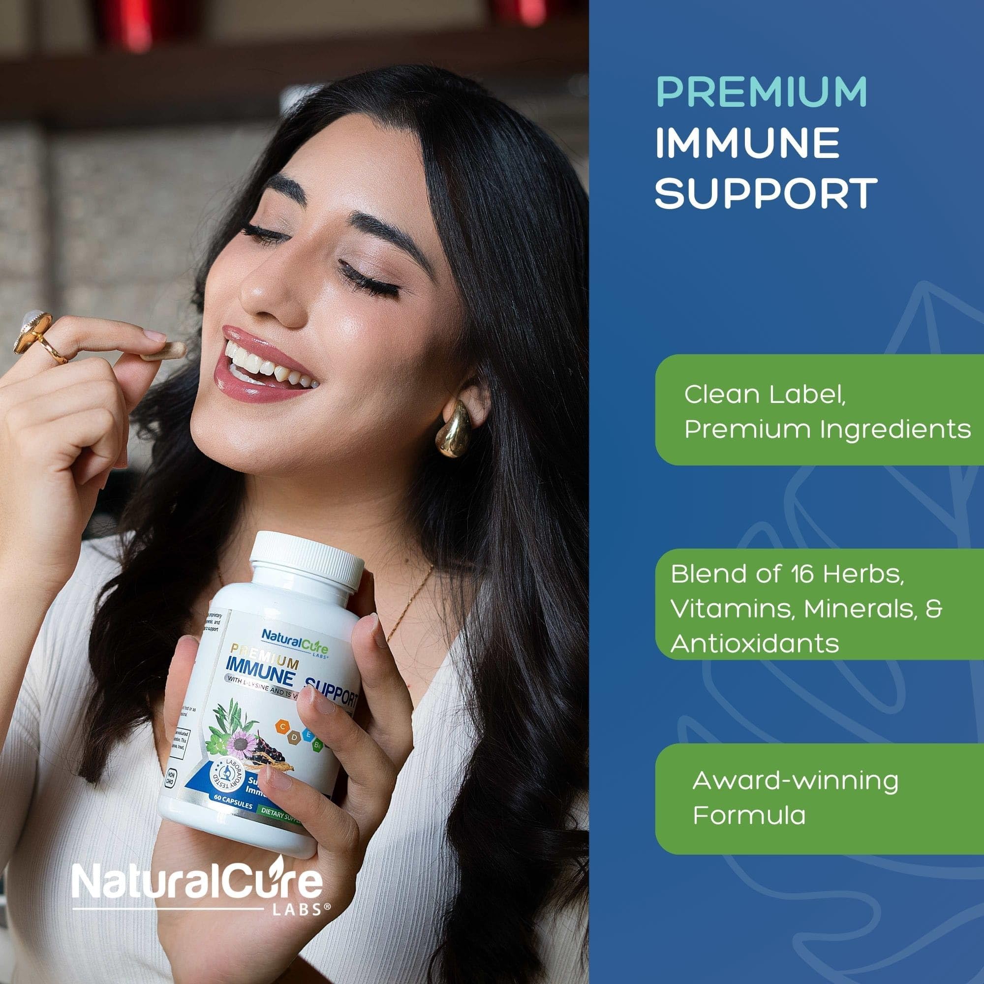 Natural Cure Labs Premium Immune Support Natural Cure LabsAu supplements