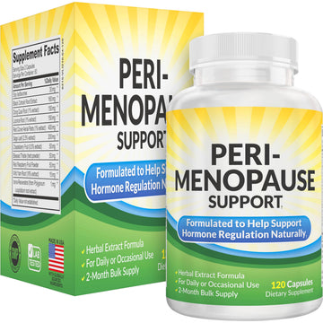 Perimenopause Support (2-Month) Supplement Blend | Women's Health & Hormone Support with 11 Herbs & Extracts | Female Hormonal Balance Supplements | 60-Day Bulk Supply | 120 Capsules Elevate Recovery SupplementsAu supplements