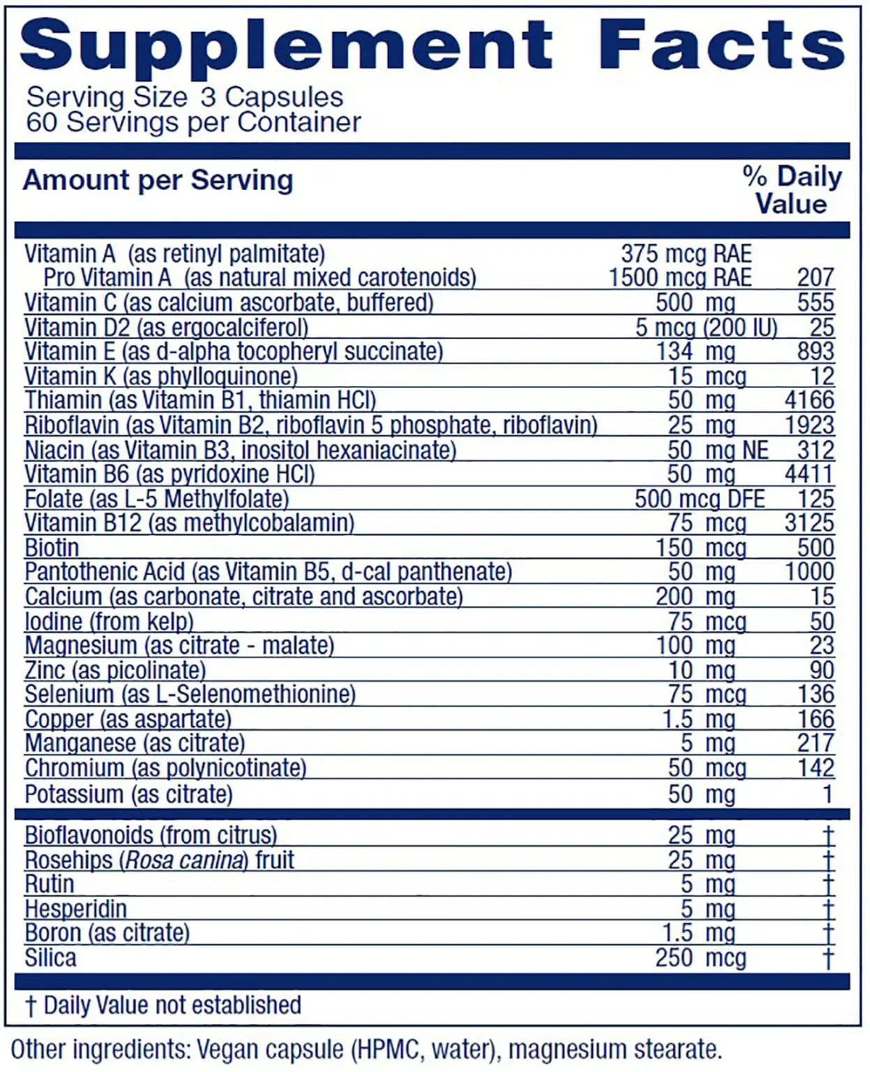 Vitanica Women's Symmetry, High Potency Daily Multivitamin, Vegan/Vegetarian, 180 Capsules VitanicaAu supplements