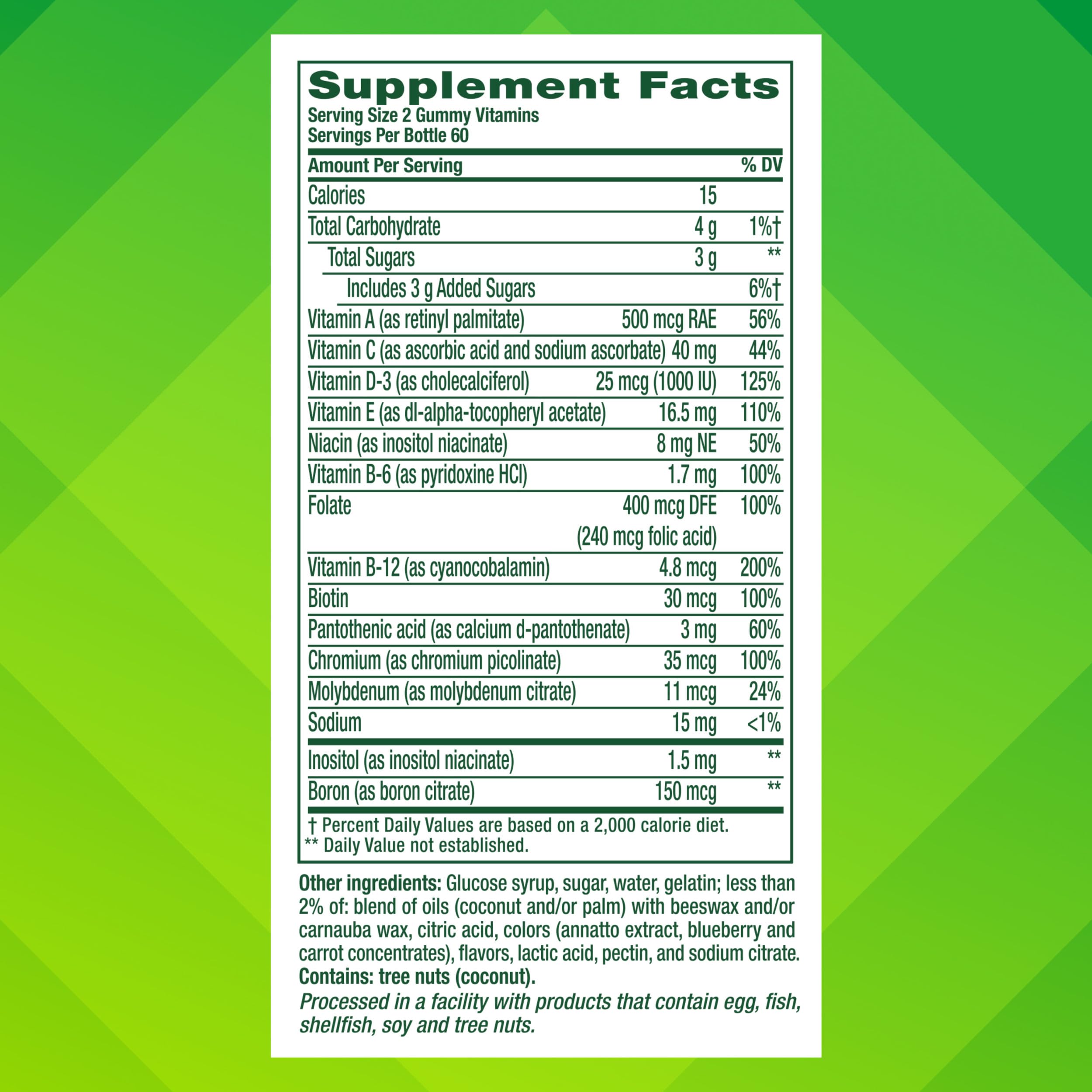 Vitafusion Adult Gummy Vitamins, 120 Count VitafusionAu supplements