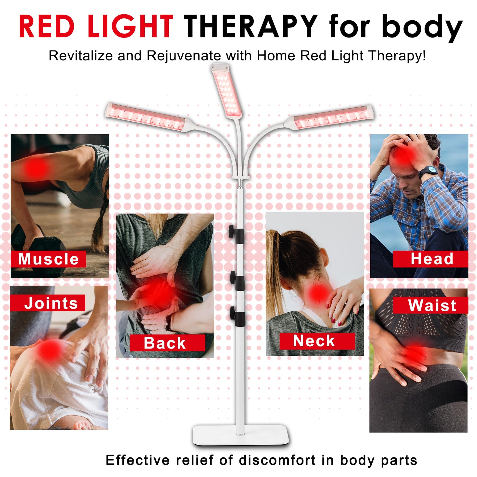 Akarishin Red Light Therapy Lamp- 660nm Red Light,850nm & 940nm Infrared Light Therapy AkarishinAu supplements